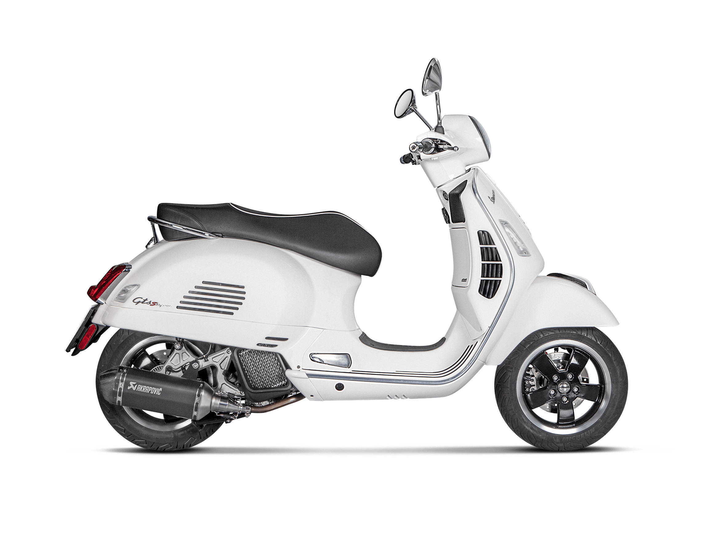 VESPA GTS 125 Akrapovič Slip-On Line (SS) 2021-2023 - immagine 2