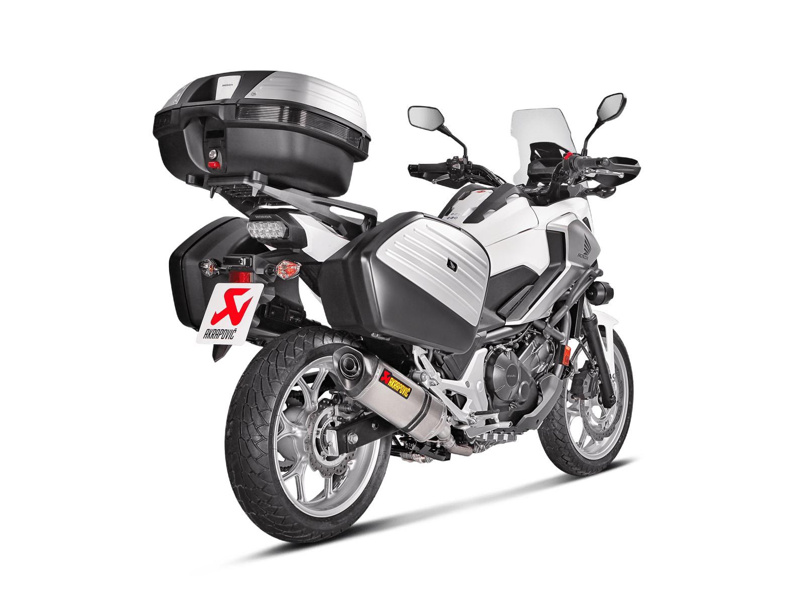 HONDA NC 700 X Akrapovič Slip-On Line (Titanium) 2012-2020 - Slika 6