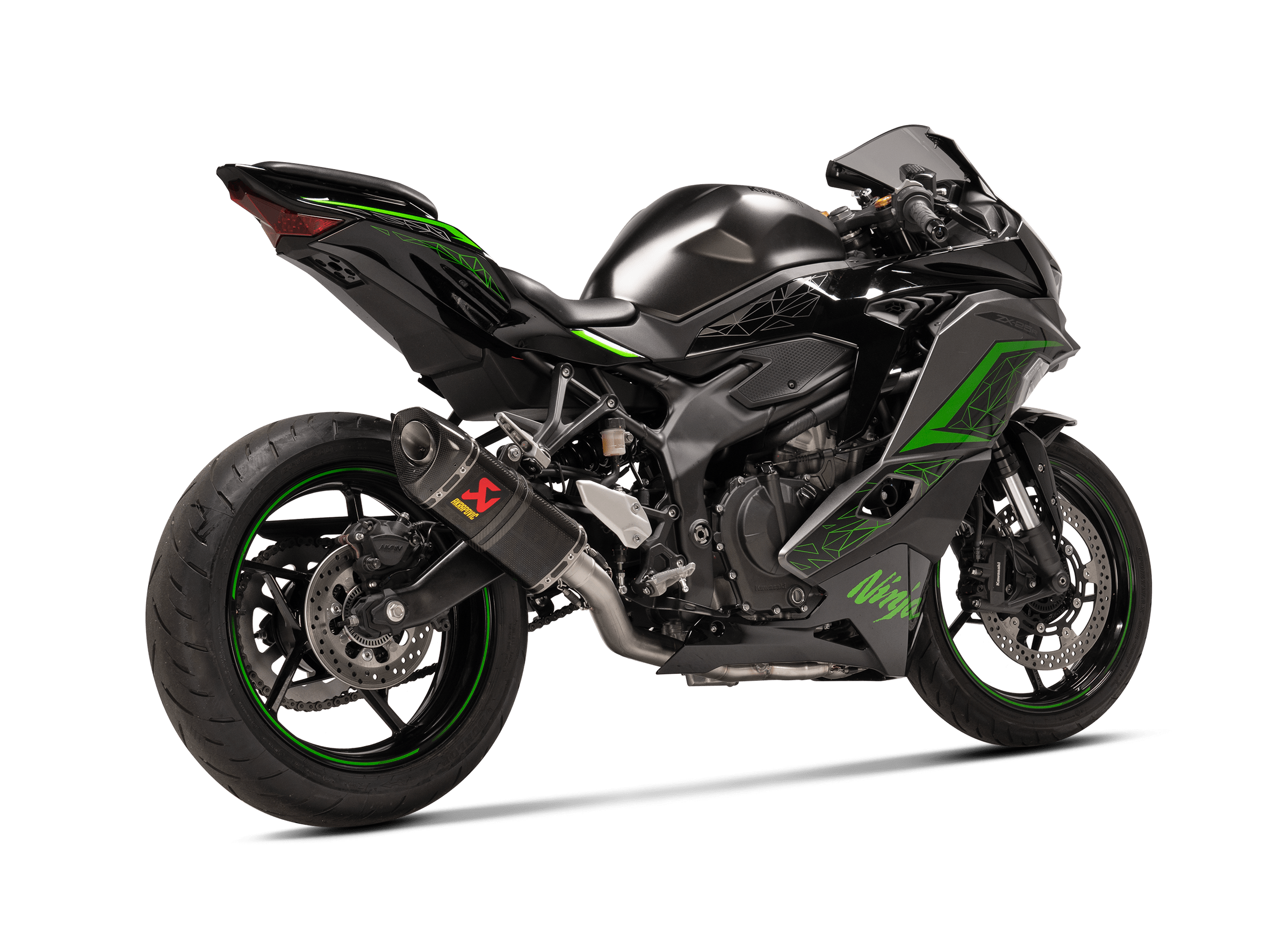 KAWASAKI NINJA ZX-25R Akrapovič Racing Line (Carbon) 2020-2026 - immagine 3