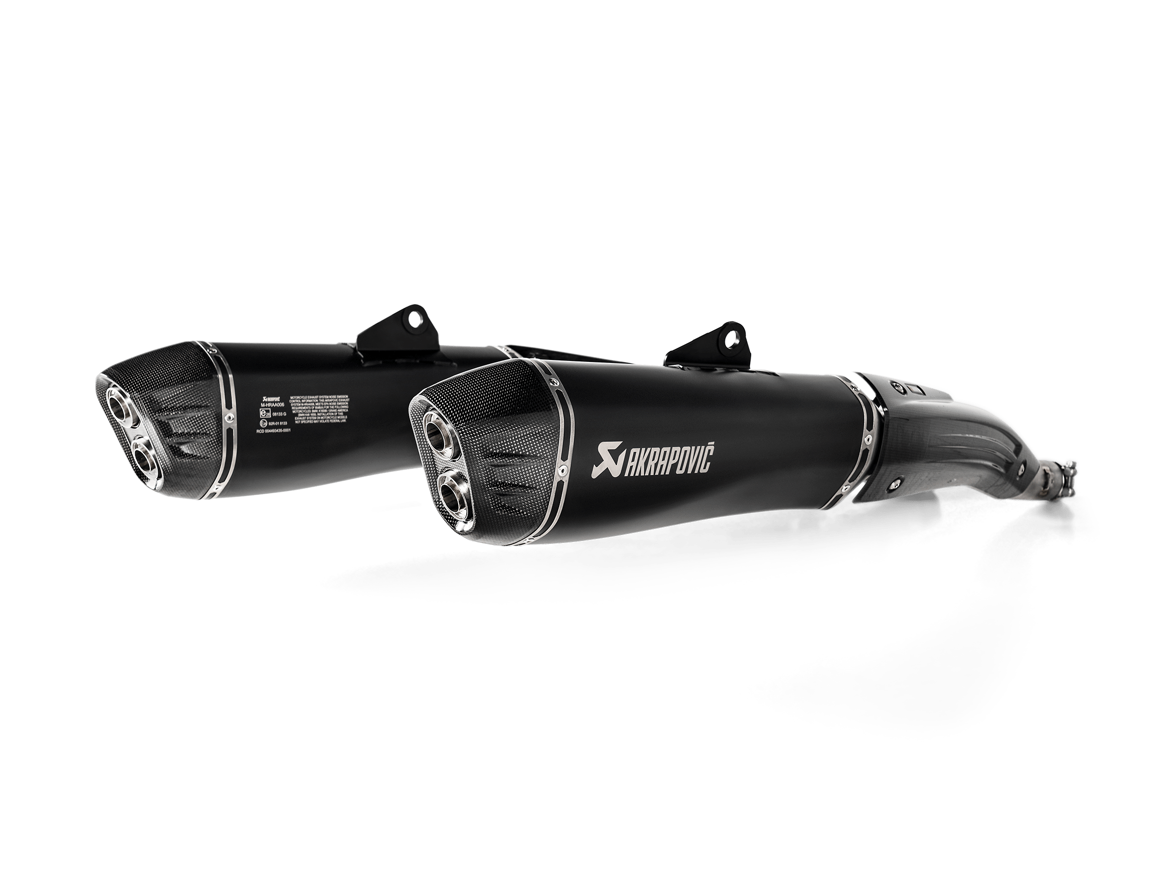 BMW K 1600 B / Grand America Akrapovič Slip-On Line (Titanium) 2017-2020