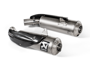 DUCATI Scrambler 1100 Akrapovič Slip-On Line (Titanium) 2018-2020