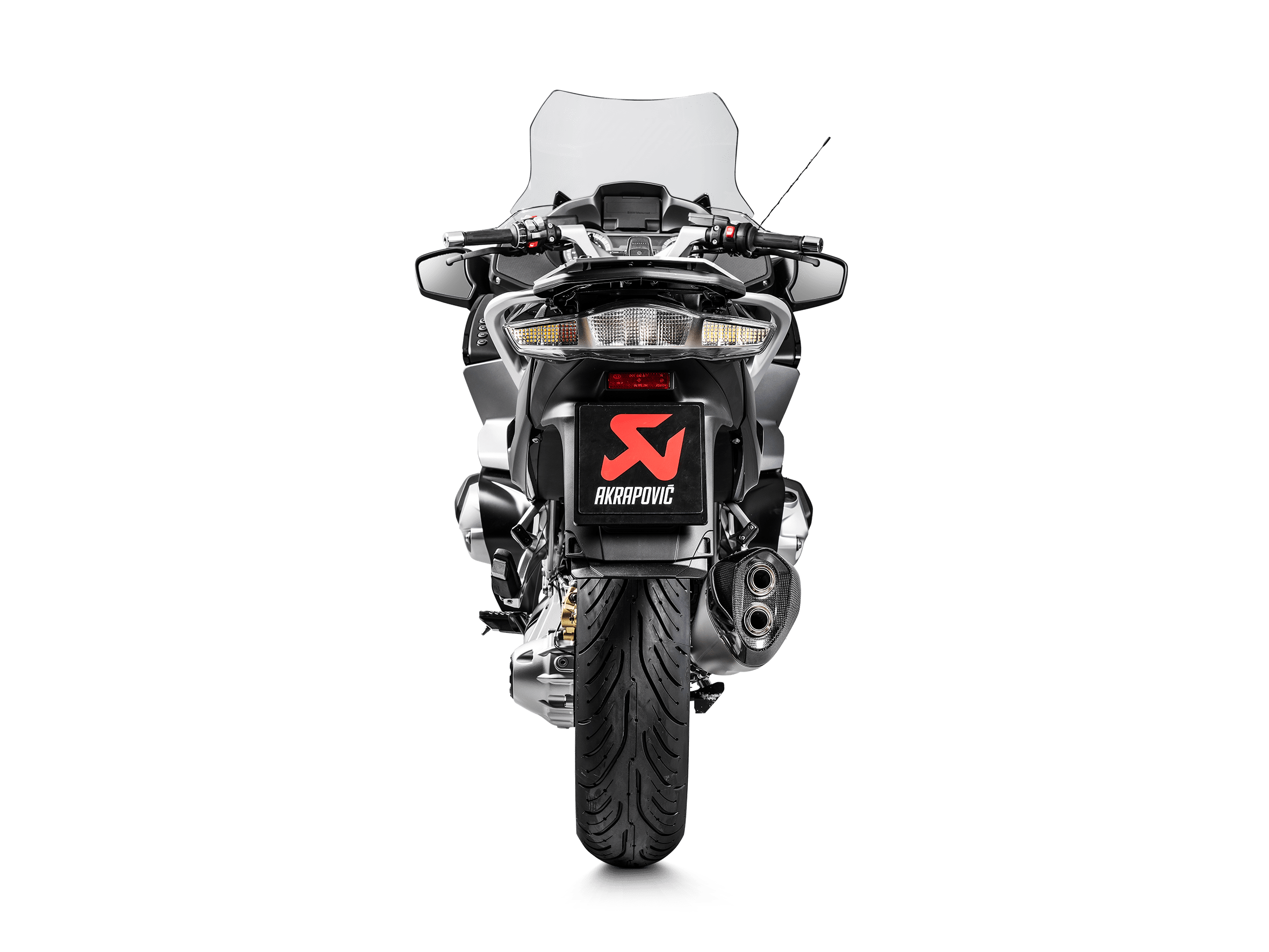 BMW R 1250 RT Akrapovič Slip-On Line (Titanium) 2019-2024 - immagine 4