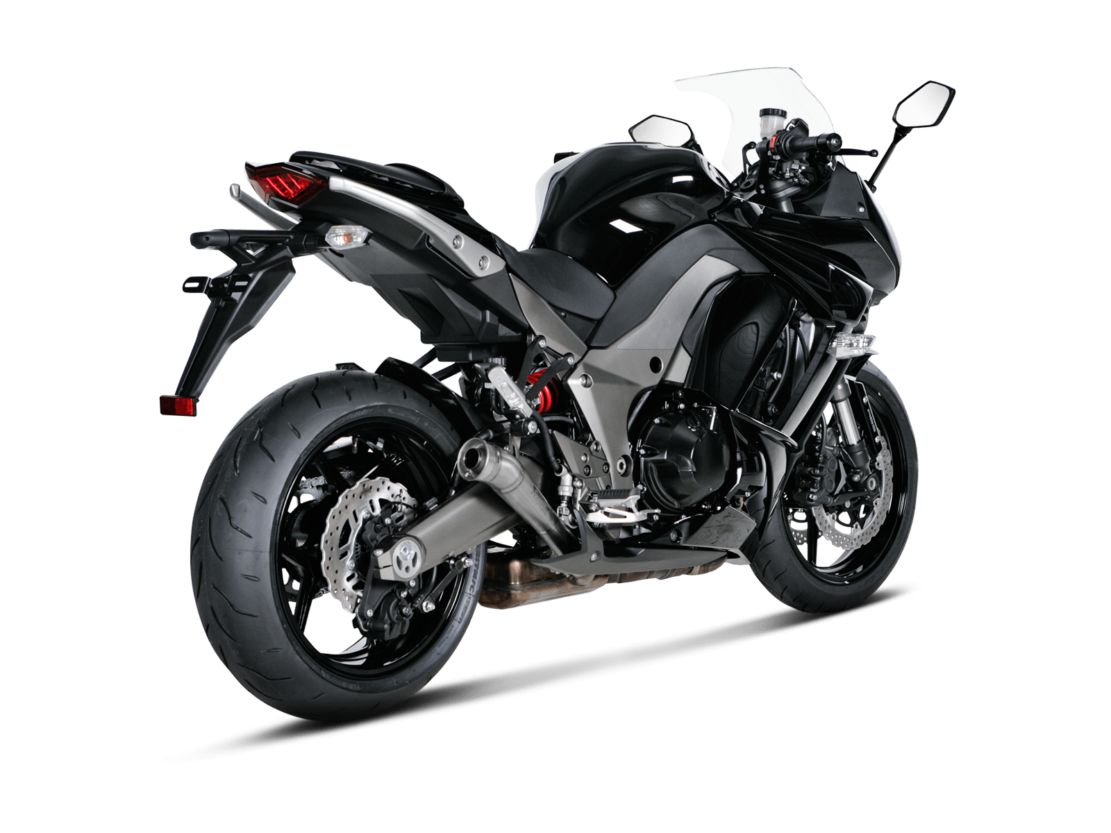 KAWASAKI NINJA 1000 Akrapovič Slip-On Line (Titanium) 2010-2013 - immagine 2