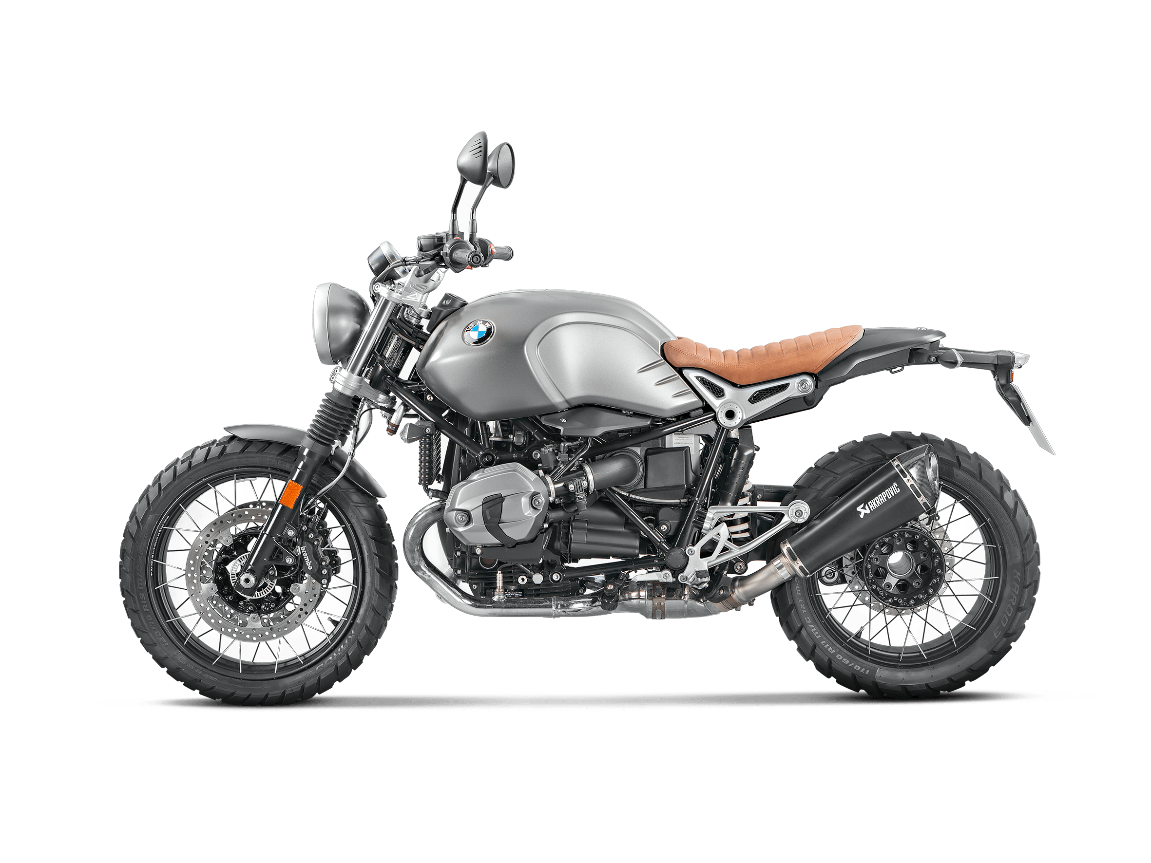 BMW R NINE T Akrapovič Slip-On Line (Titanium) 2014-2023 - immagine 2