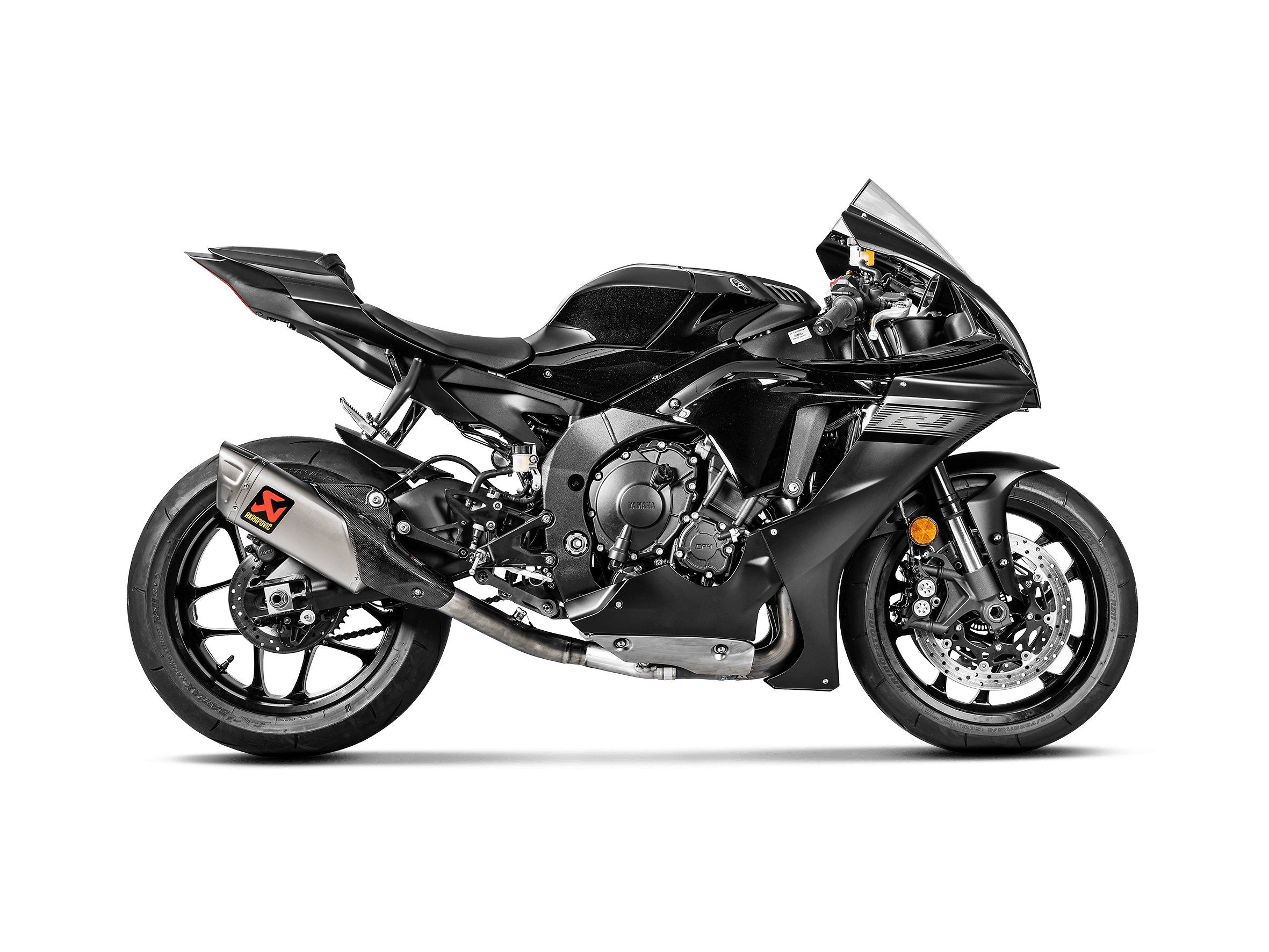 YAMAHA R1 Akrapovič Optional Link Pipe/Collector (Titanium) 2015-2026 - Slika 3