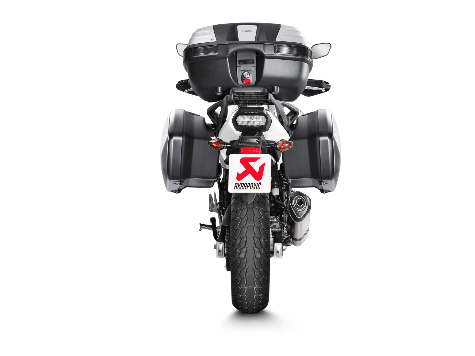 HONDA NC 700 X Akrapovič Slip-On Line (Titanium) 2012-2020 - Slika 7