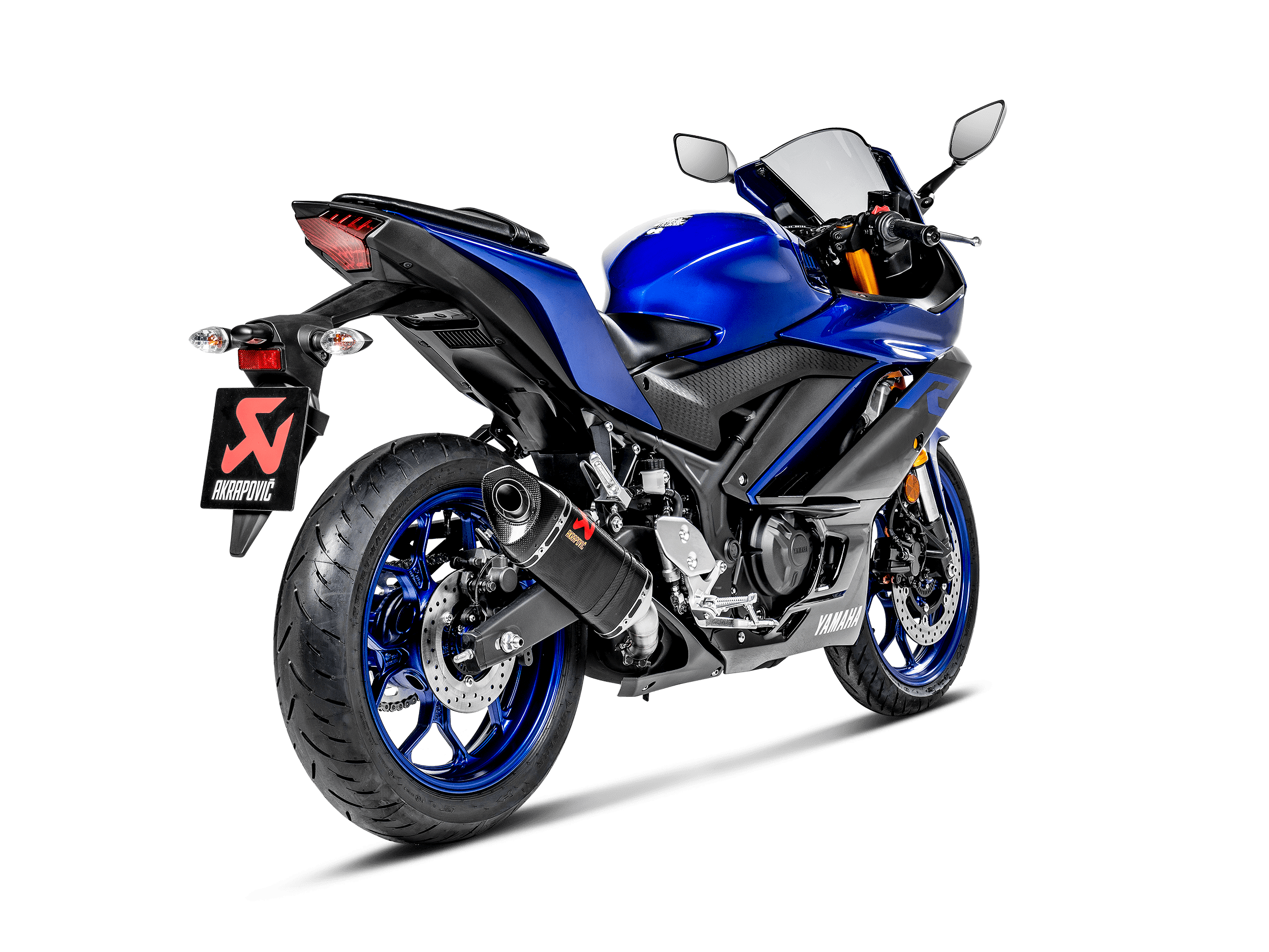 YAMAHA R25 Akrapovič Slip-On Line (Carbon) 2014-2021 - Slika 3
