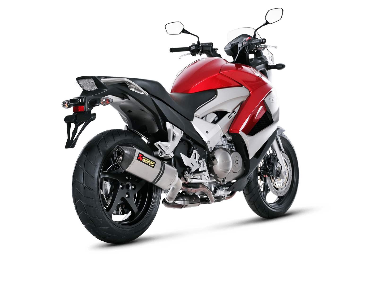 HONDA VFR 800 X CROSSRUNNER Akrapovič Slip-On Line (Titanium) 2011-2014 - Slika 3