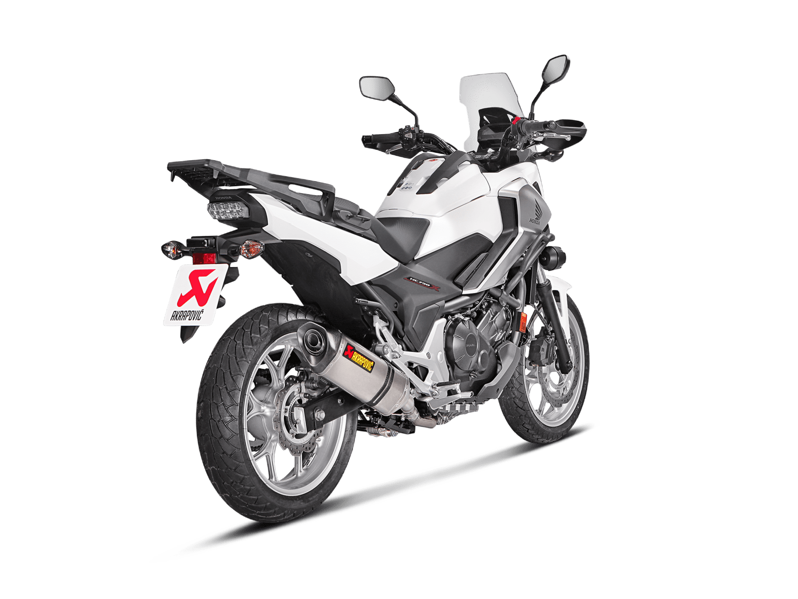 HONDA NC 700 X Akrapovič Slip-On Line (Titanium) 2012-2020 - Slika 3