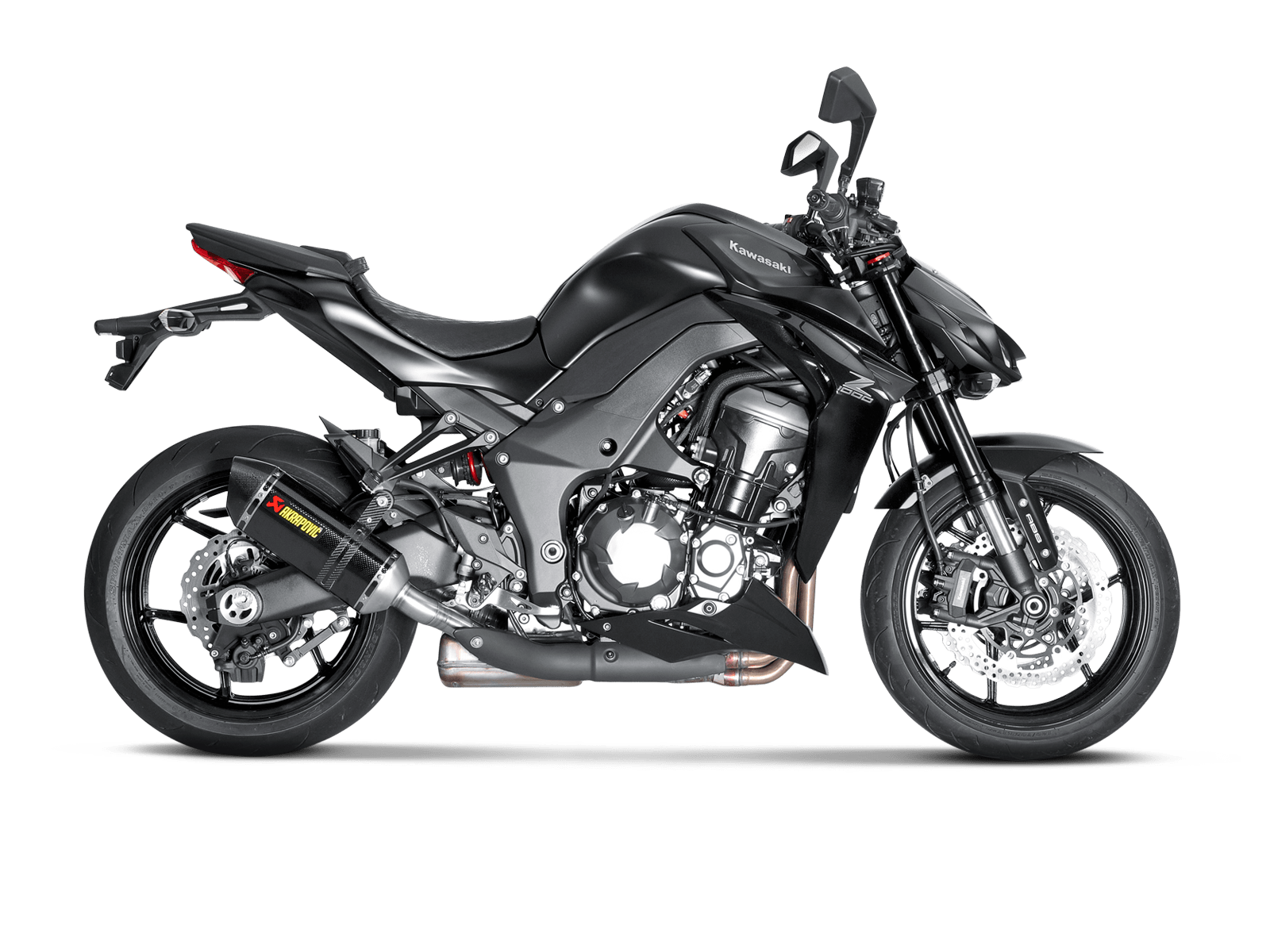 KAWASAKI Z 1000 Akrapovič Slip-On Line (Carbon) 2014-2020 - immagine 2