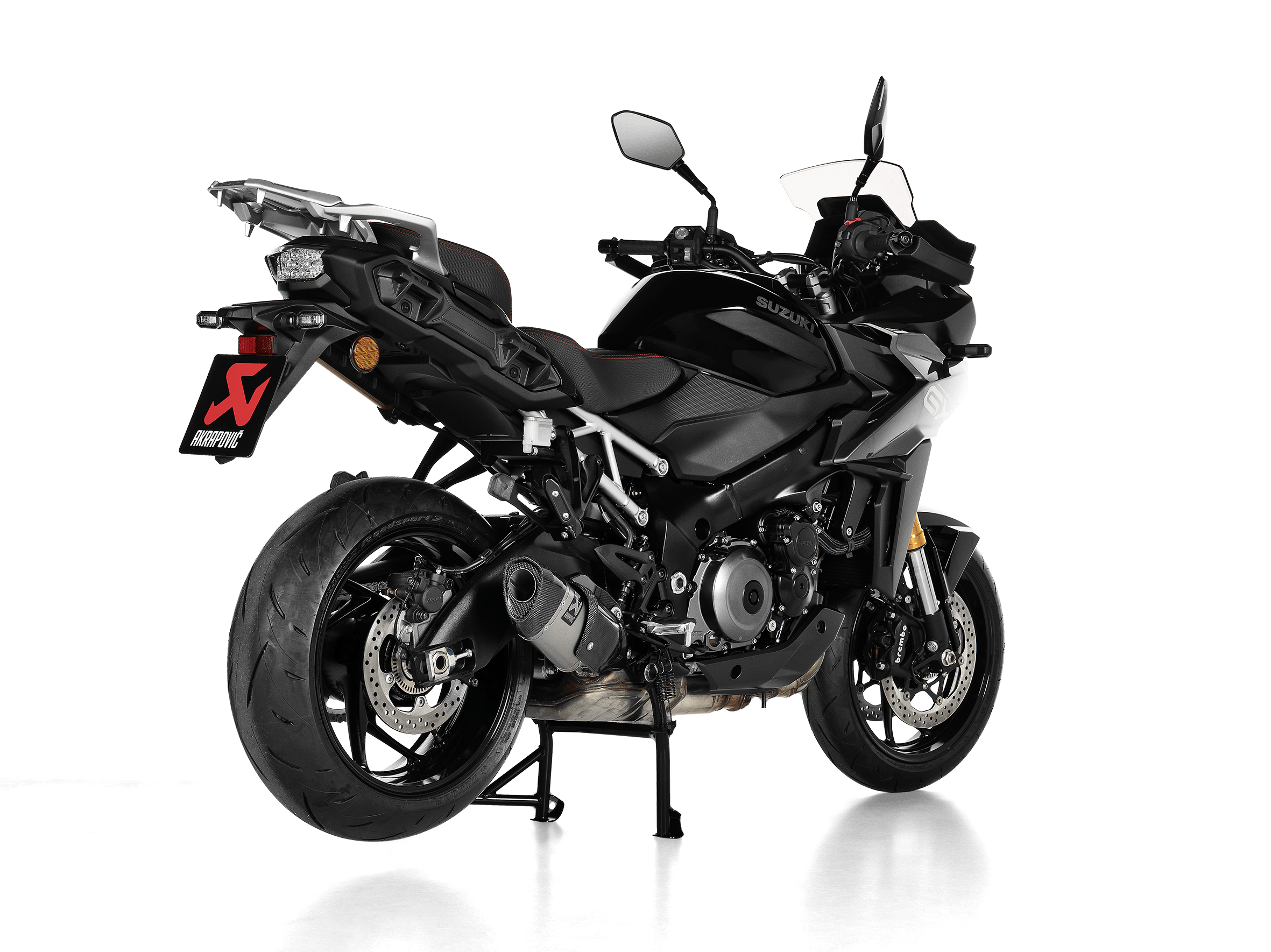 SUZUKI GSX-S 1000 GX Akrapovič Slip-On Line (Titanium) 2024-2026 - immagine 3