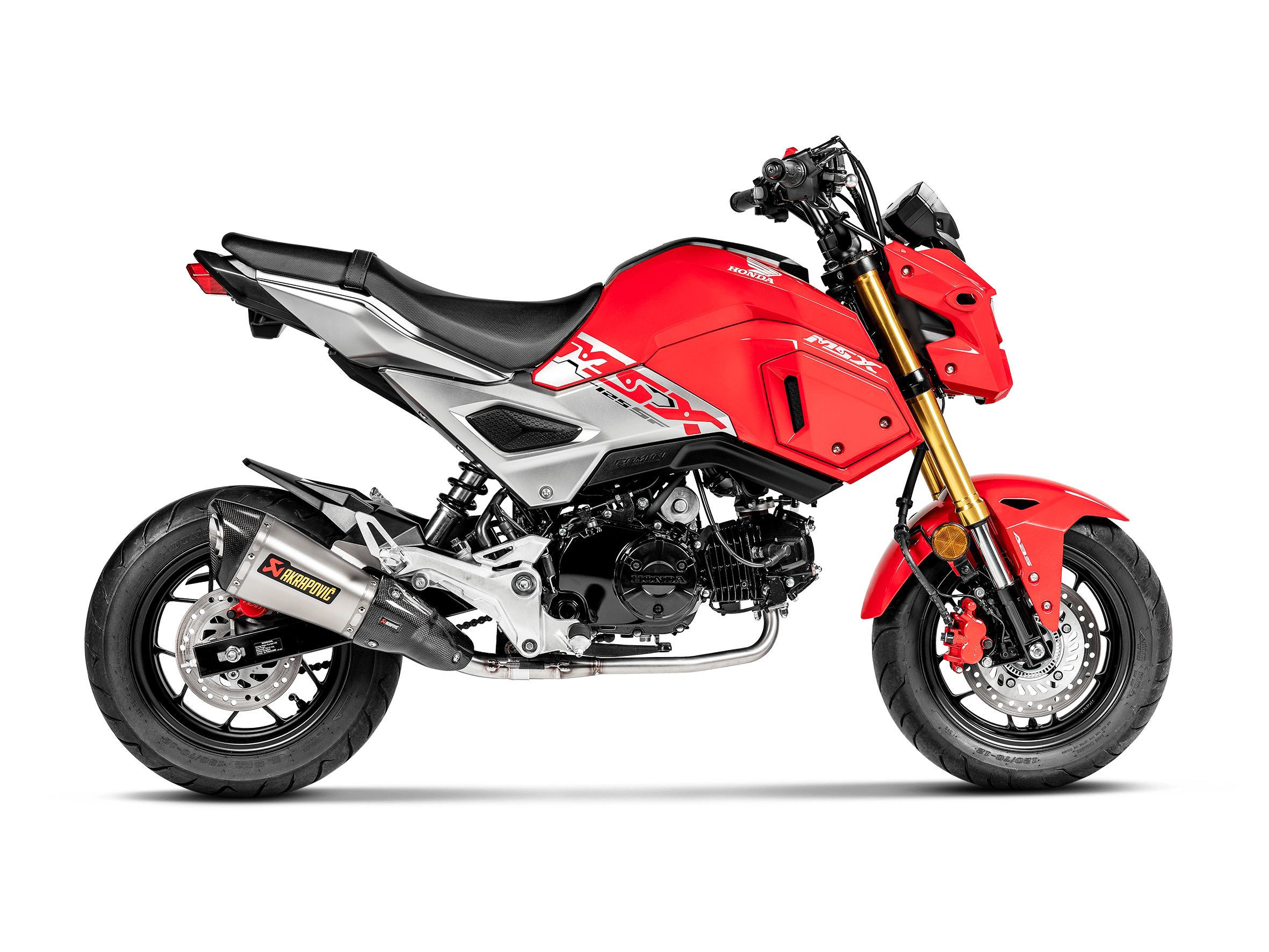 HONDA MSX 125 / GROM Akrapovič Racing Line (Titanium) 2016-2020 - Slika 2