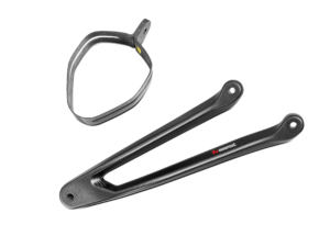 KAWASAKI Ninja ZX-10R Akrapovič Muffler bracket with Muffler clamp (Carbon) 2016-2020