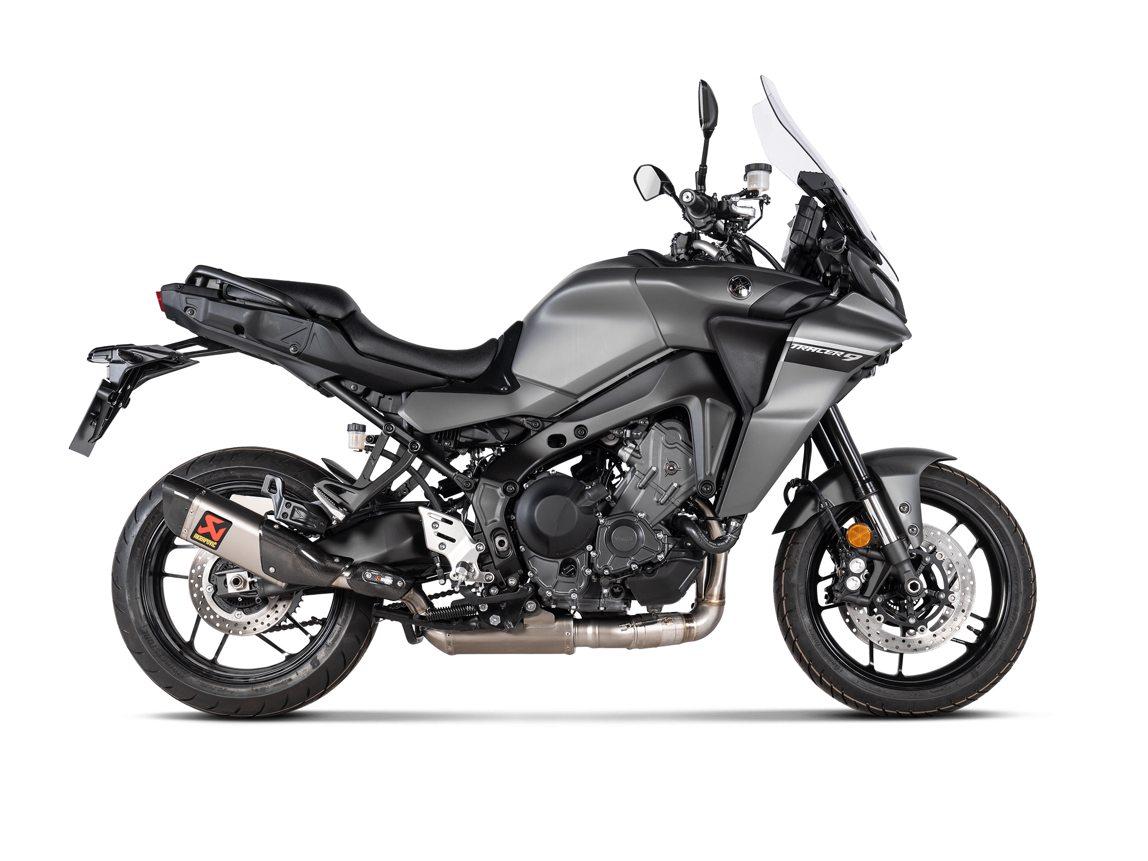 YAMAHA TRACER 9 GT Akrapovič Racing Line (Titanium) 2021-2024 - Image 2