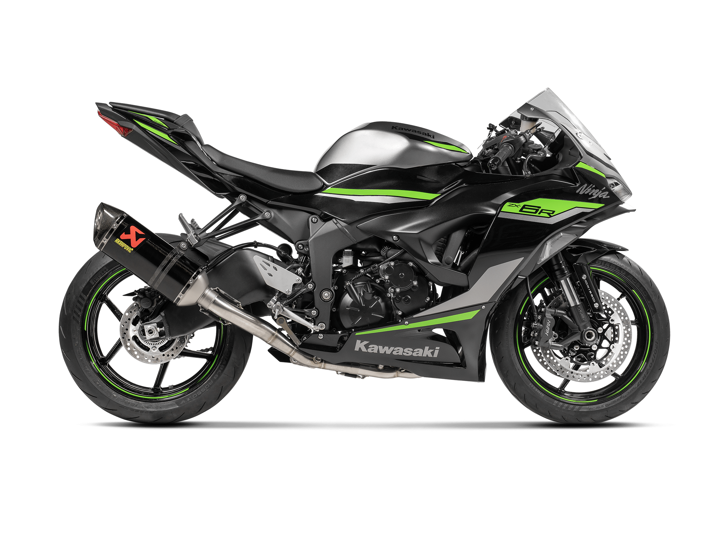 KAWASAKI NINJA ZX-6R Akrapovič Racing Line (Carbon) 2023-2026 - Image 2
