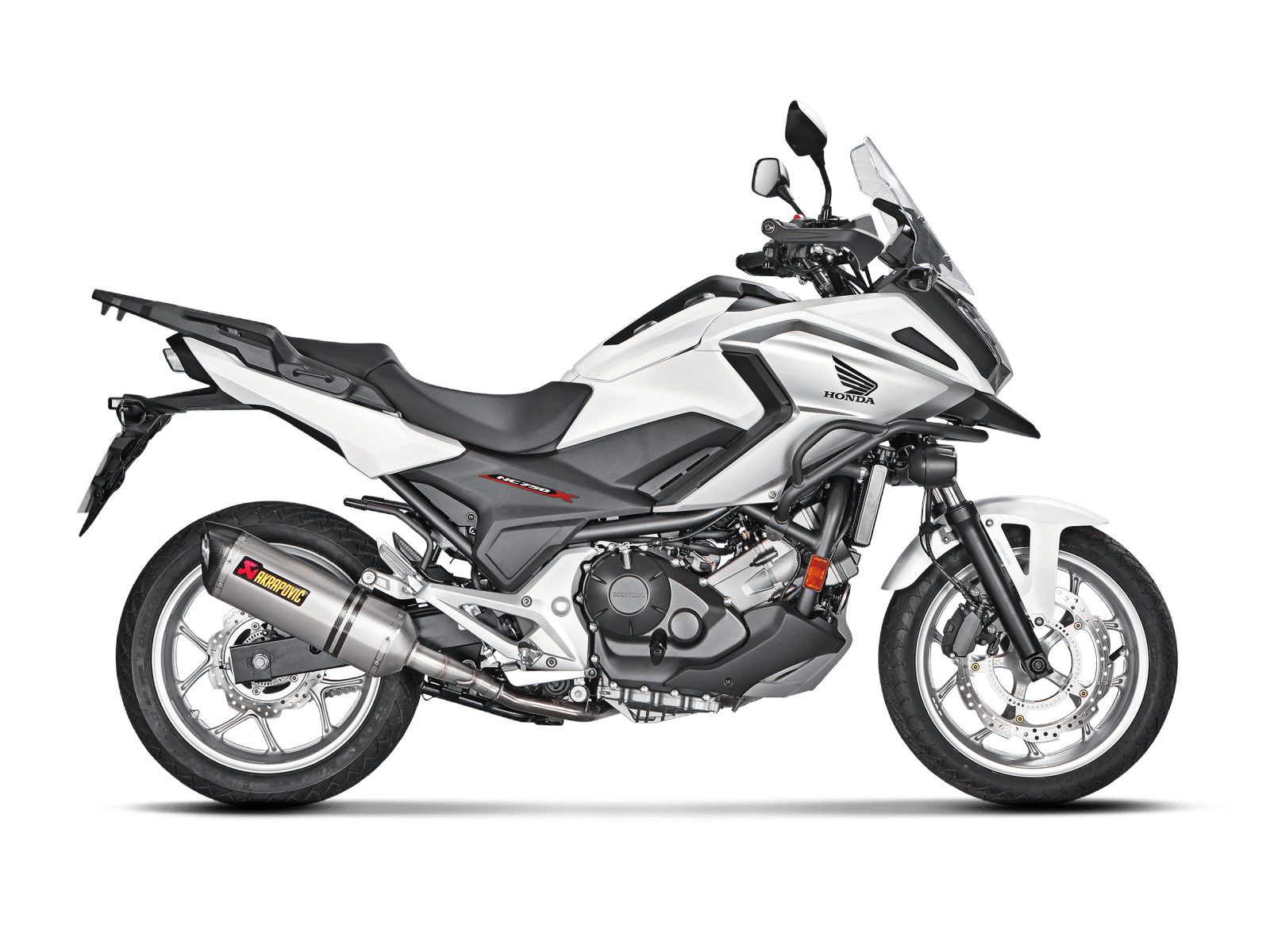 HONDA NC 700 X Akrapovič Slip-On Line (Titanium) 2012-2020 - Slika 2