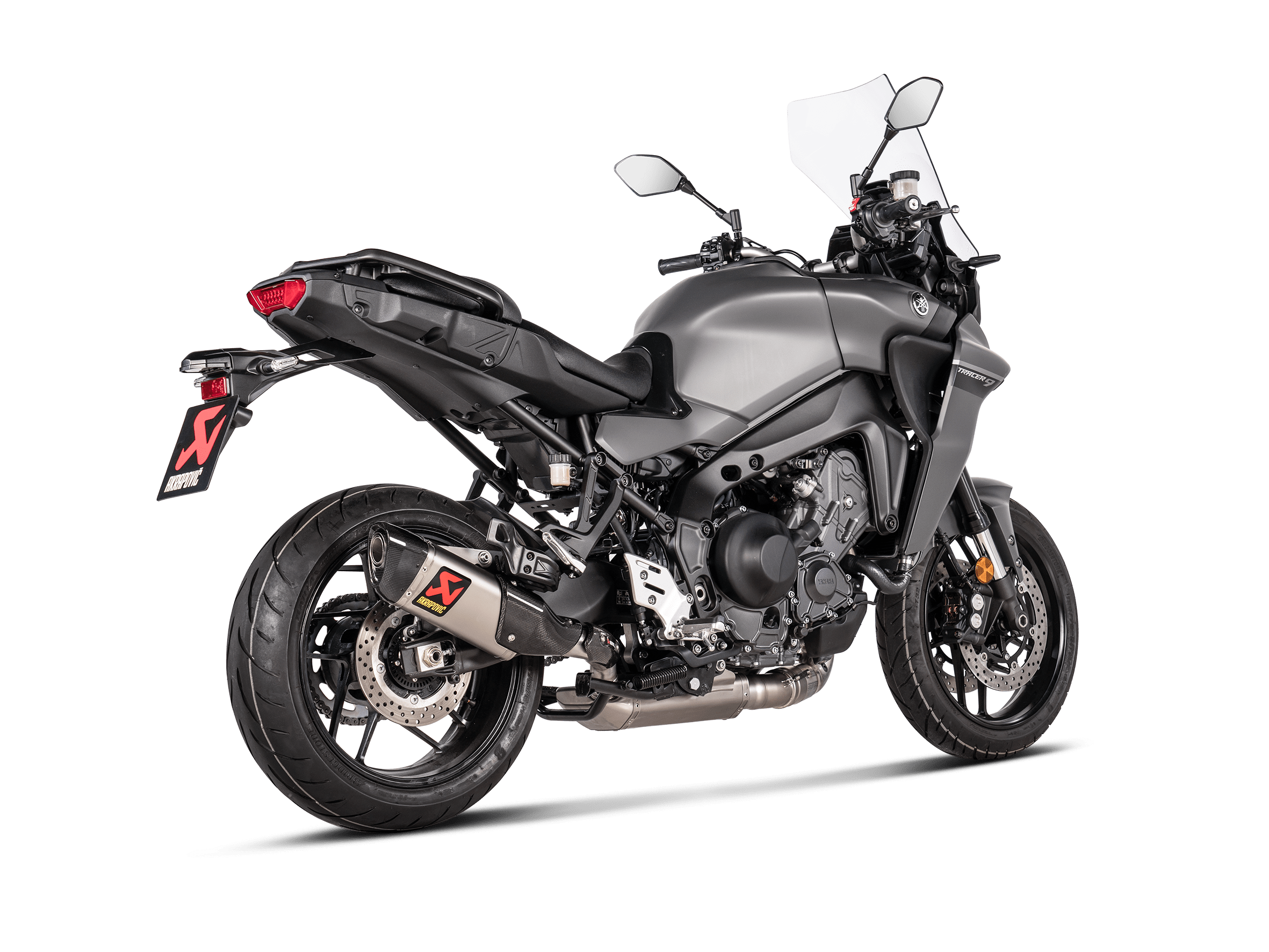 YAMAHA TRACER 9 GT Akrapovič Racing Line (Titanium) 2021-2024 - Image 3