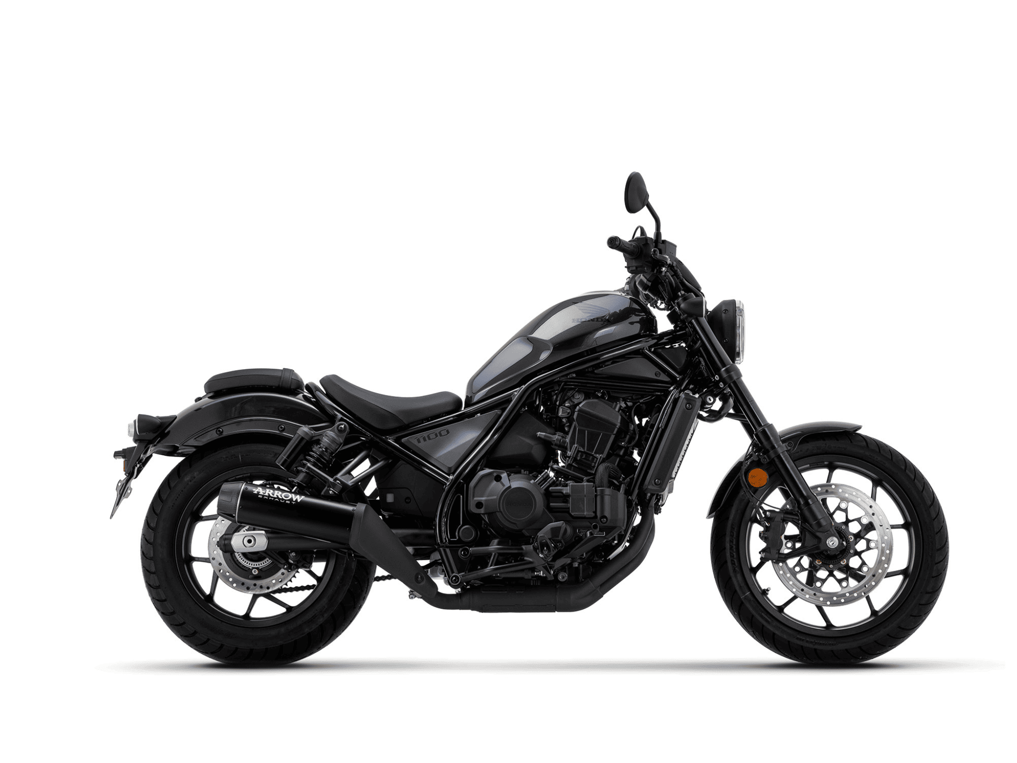 HONDA CMX 1100 REBEL ARROW Exhaust Rebel Silencer with Carbon end cap 2021-2025 - Slika 2