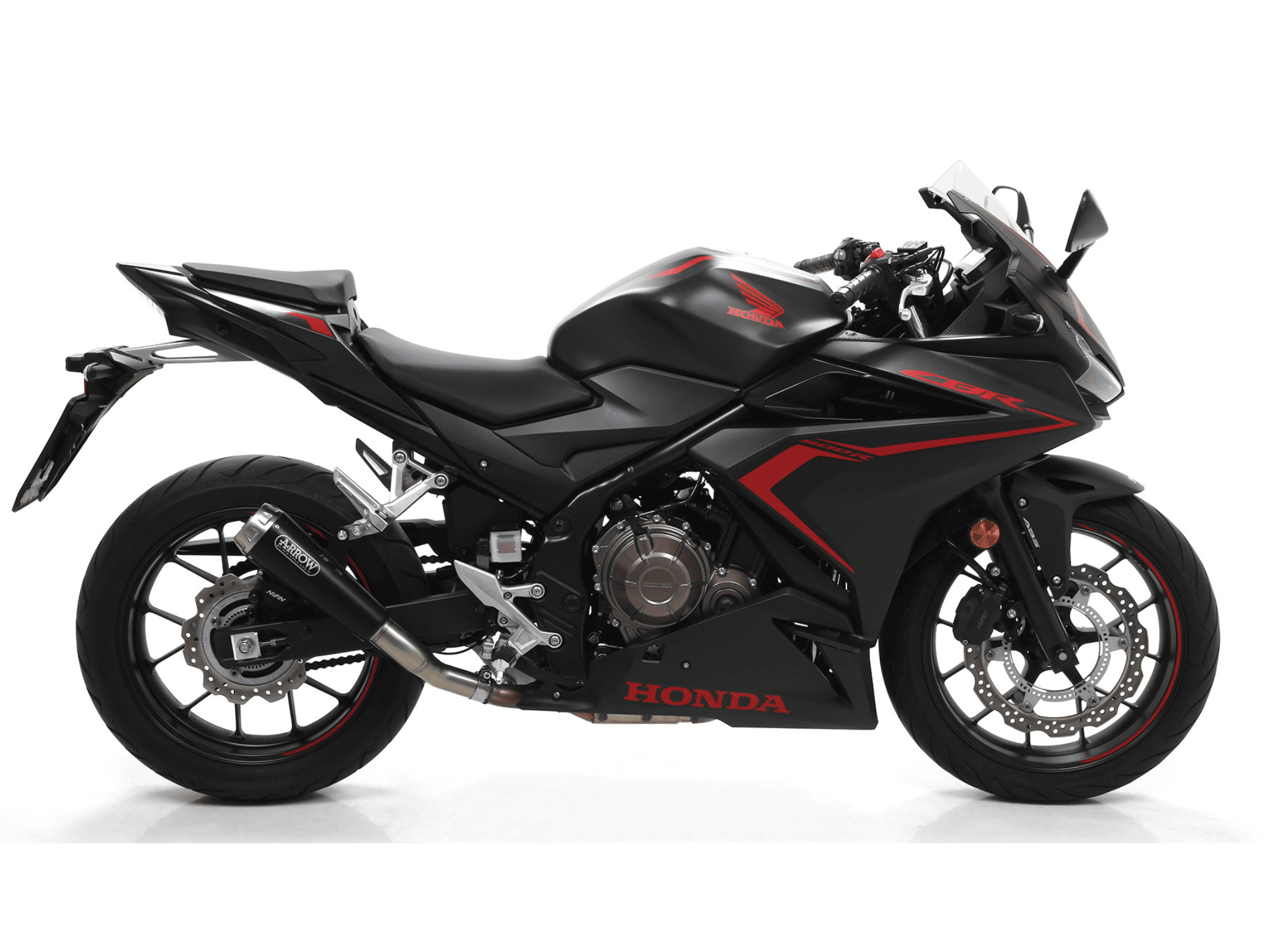 HONDA CBR 500 R ARROW Exhaust Pro-Race Nichrom "Dark" Silencer 2019-2020 - Slika 2