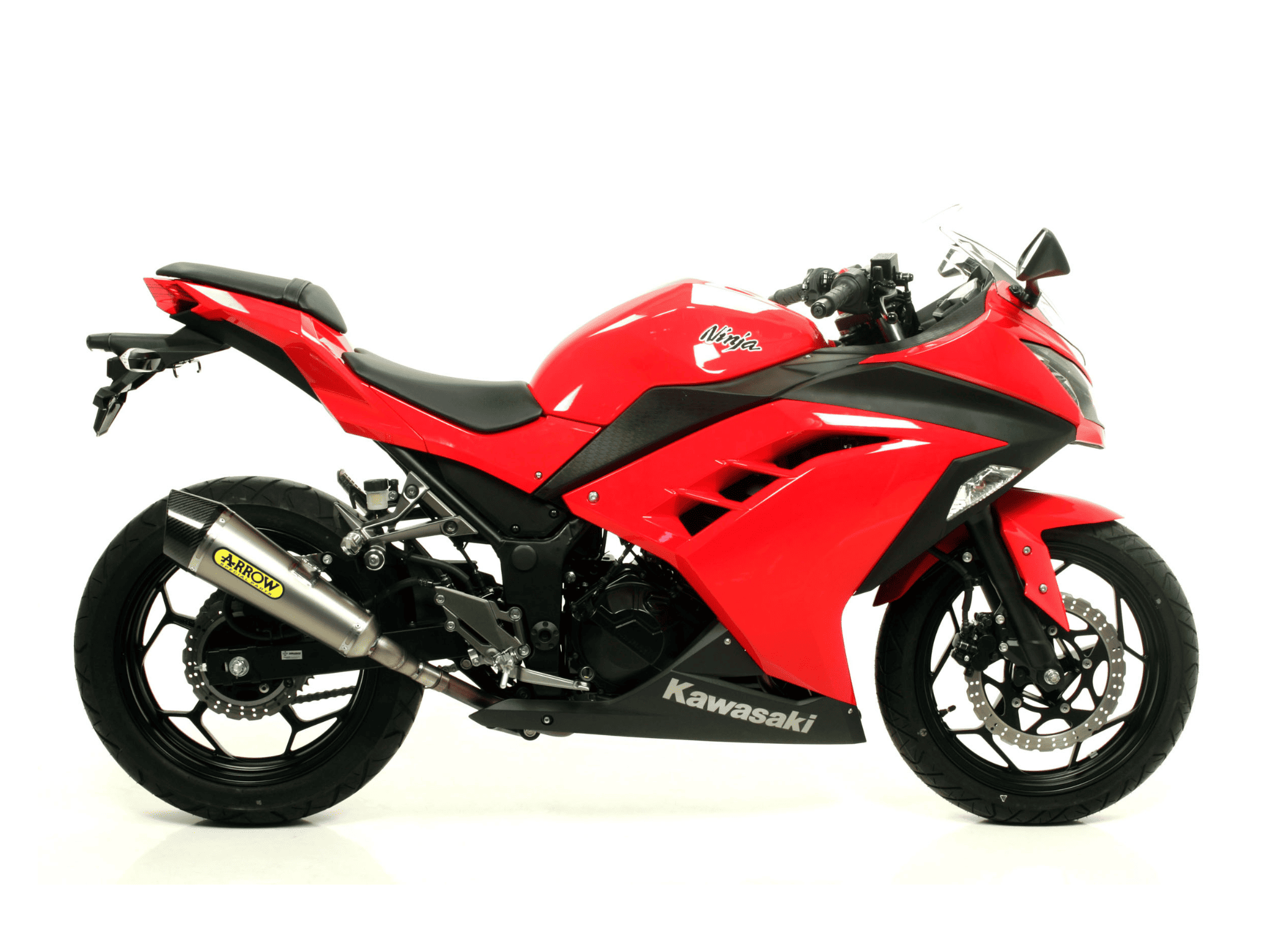 KAWASAKI NINJA 250 ARROW Exhaust X-Kone Silencer 2013-2016 - immagine 2