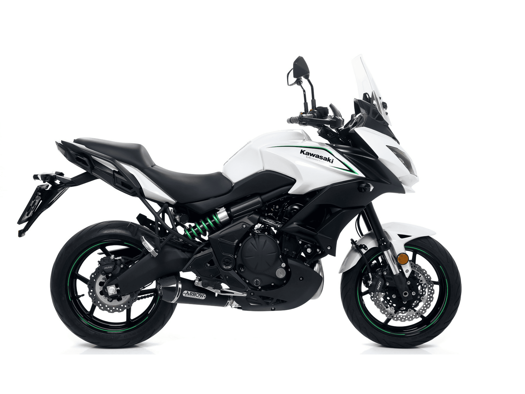 KAWASAKI VERSYS 650 ARROW Exhaust X-Kone "Dark" Silencer 2017-2024 - immagine 2