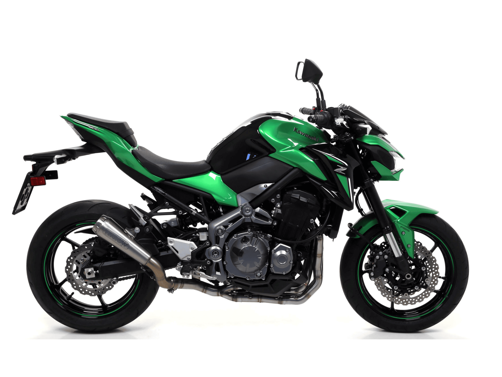 KAWASAKI Z 900 ARROW Exhaust Pro-Race Nichrom Silencer 2017-2019 - immagine 2