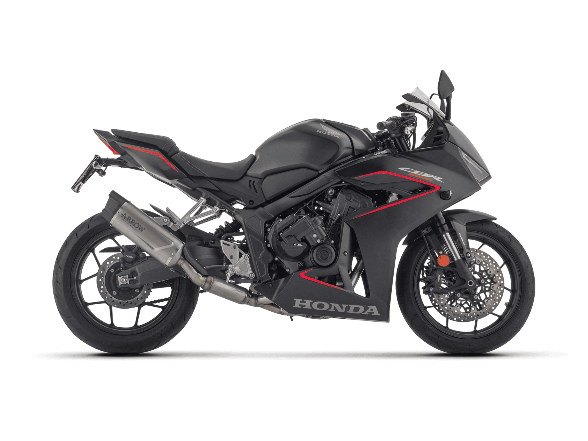 HONDA CBR 650 R ARROW Exhaust Full System Racing with Indy Race EVO Titanium Silencer 2024-2026 - Slika 2