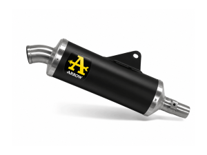 HONDA XL 750 TRANSALP ARROW Exhaust Indy Race Aluminium "Dark" Silencer 2023-2024