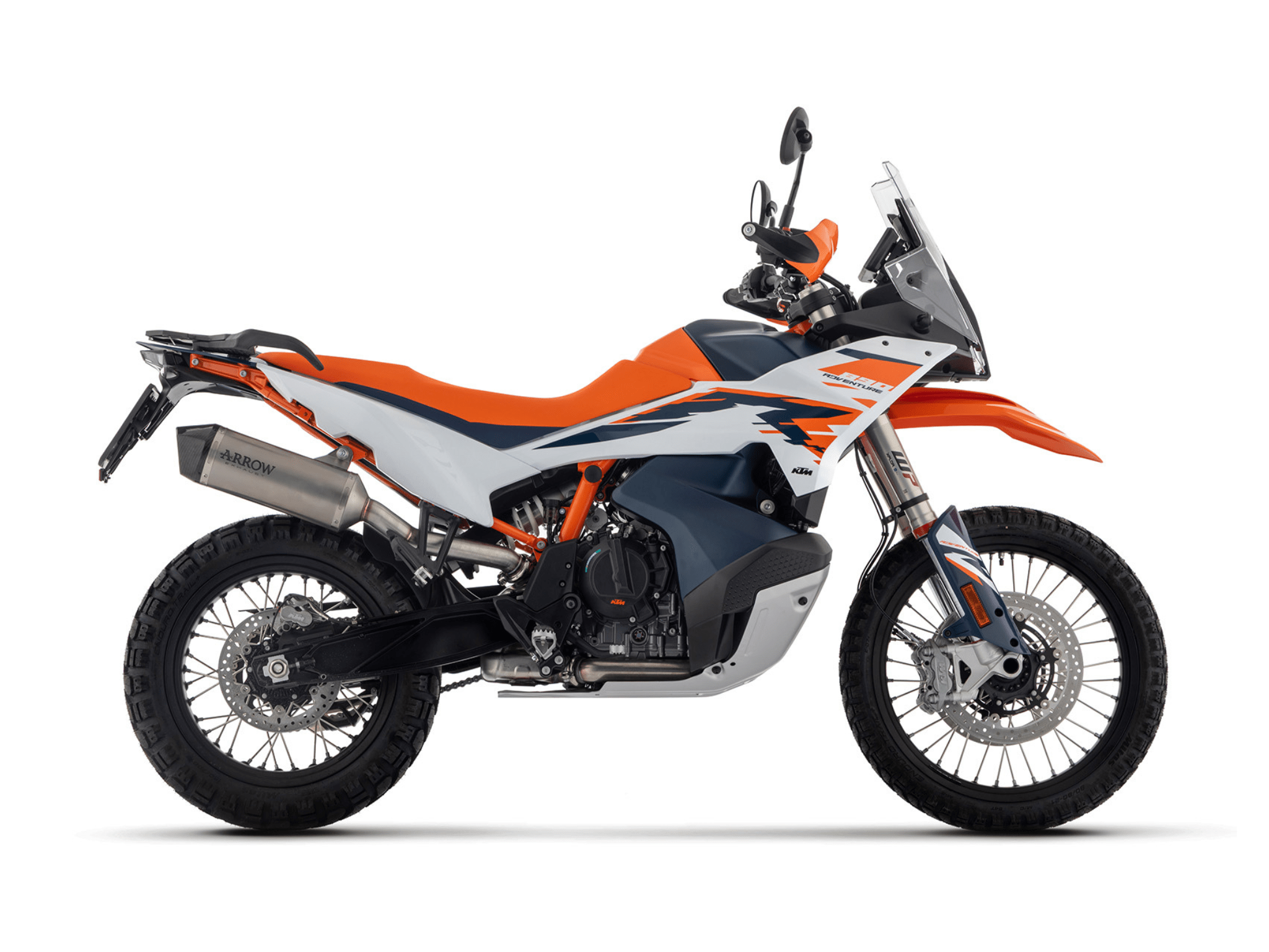 KTM 890 SMT ARROW Exhaust Race-Tech Aluminium "Dark" Silencer 2025-2026 - Slika 2