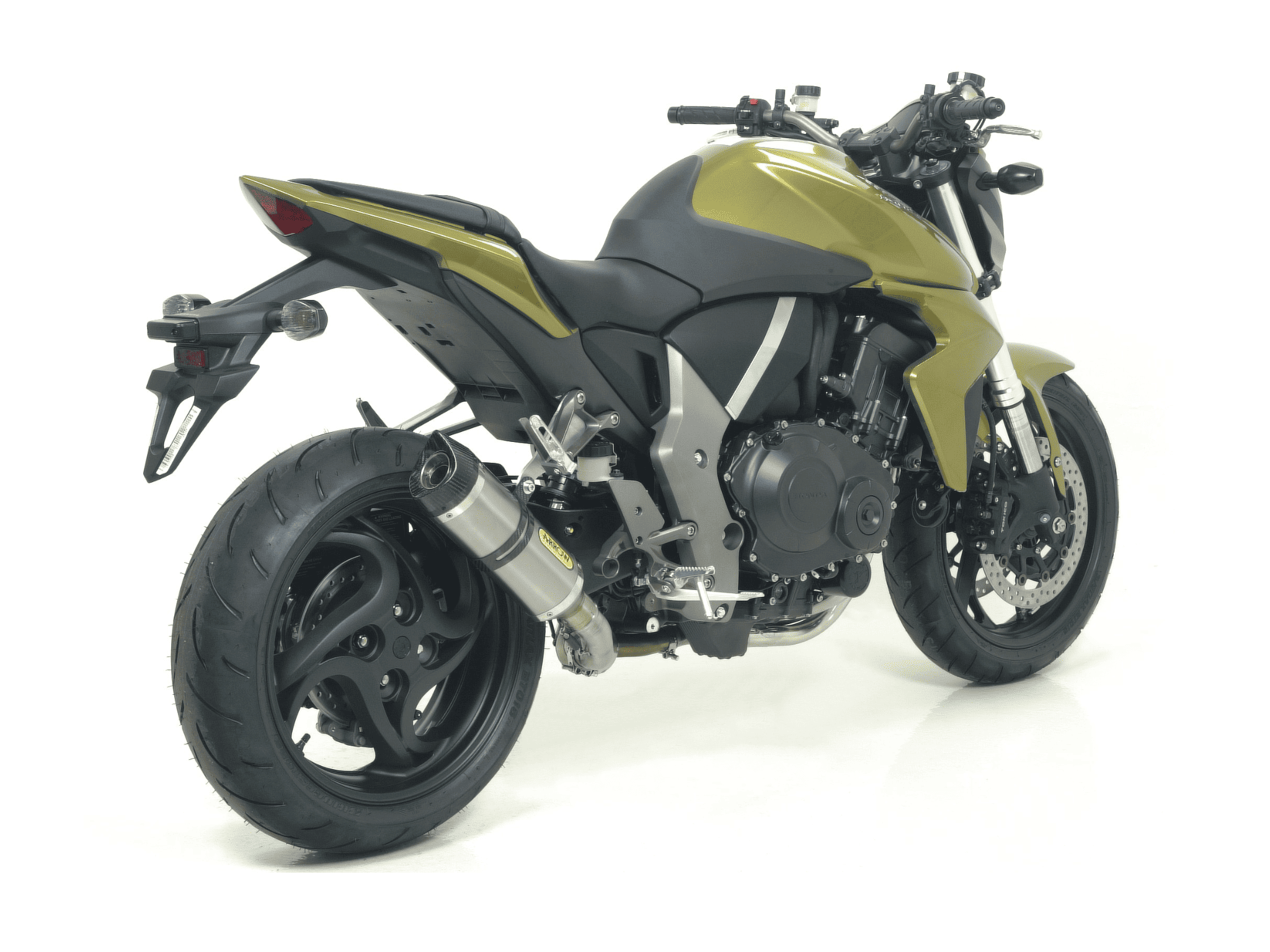 HONDA CB 1000 R ARROW Exhaust Street Thunder Aluminium "Dark" Silencer 2008-2017 - immagine 3