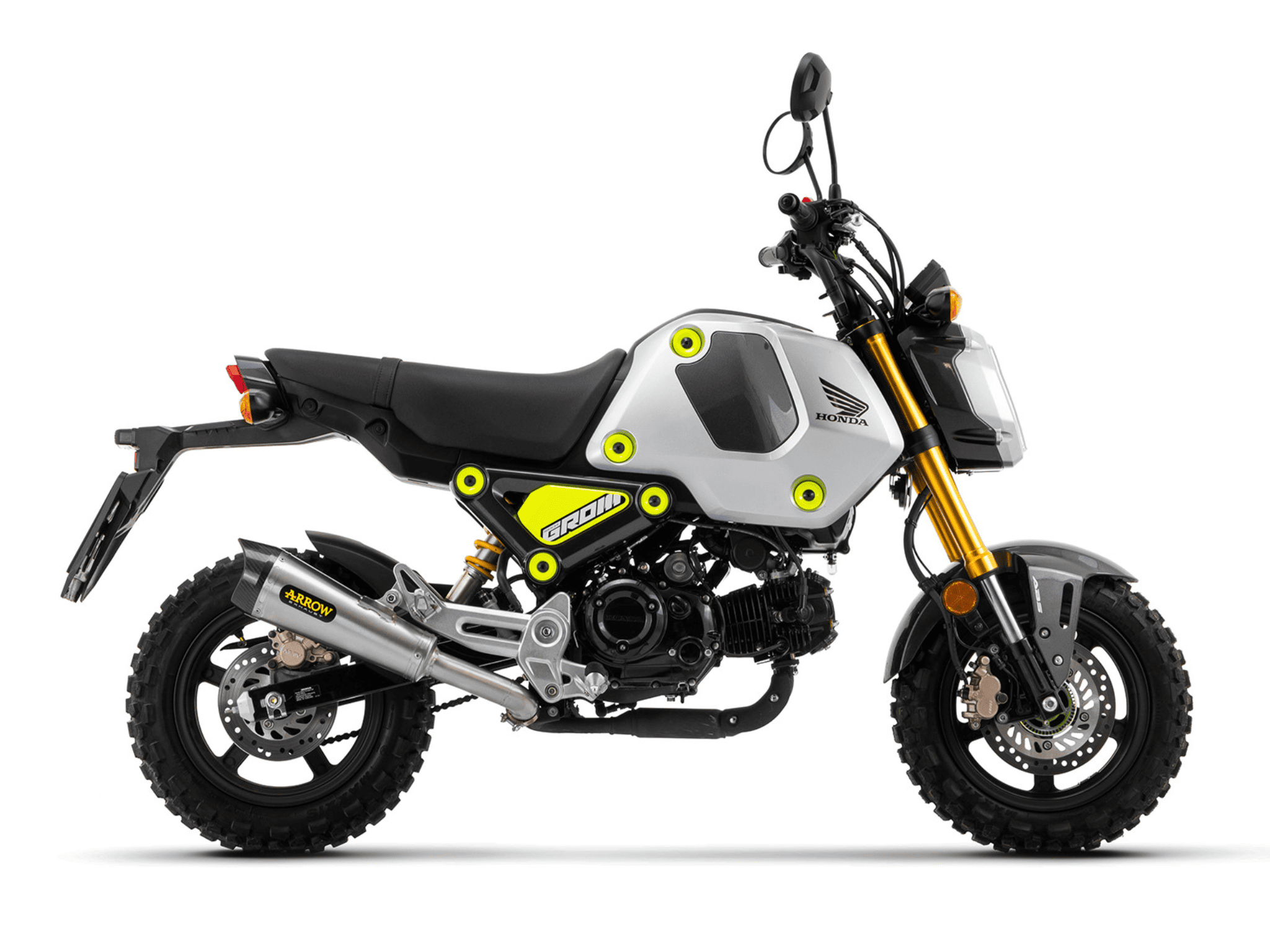 HONDA MSX 125 / GROM ARROW Exhaust X-Kone Silencer 2021-2024 - Slika 2