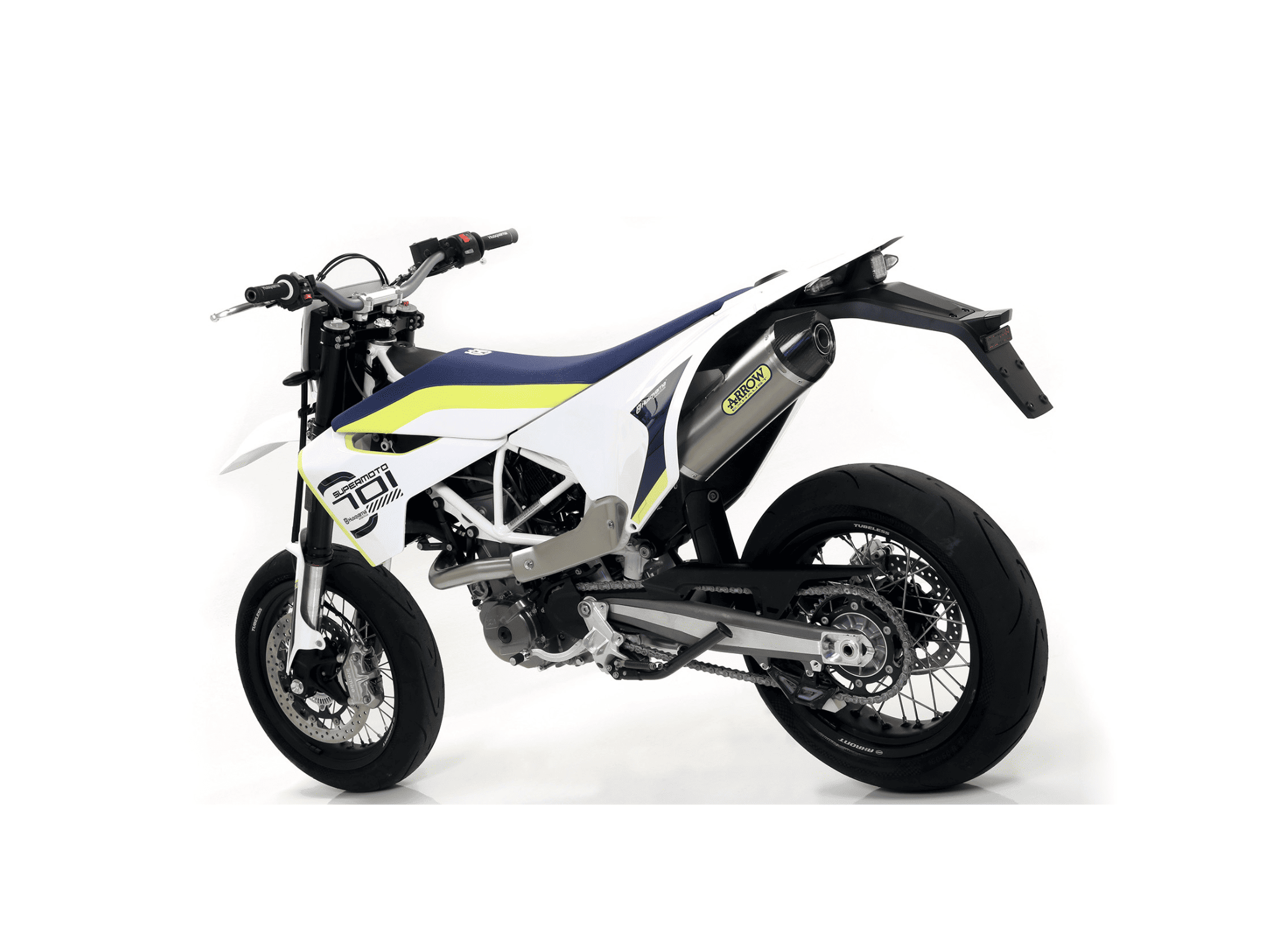 HUSQVARNA 701 ENDURO ARROW Exhaust Race-Tech Titanium Silencer 2017-2020 - Image 3