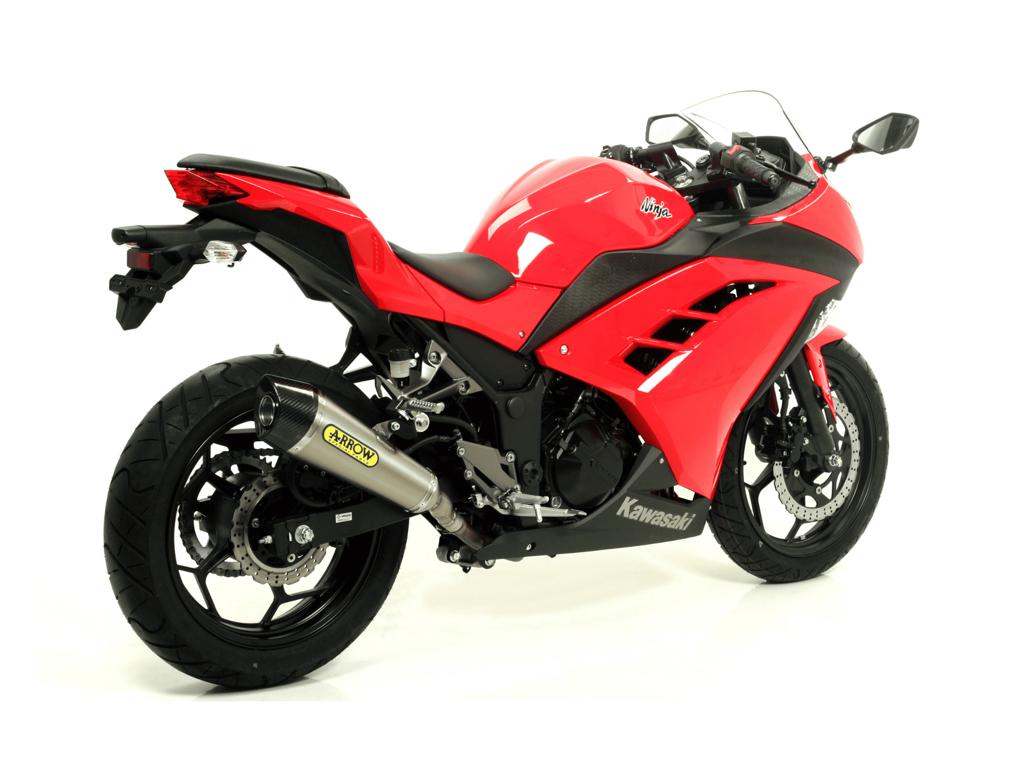 KAWASAKI NINJA 250 ARROW Exhaust X-Kone Silencer 2013-2016 - immagine 3