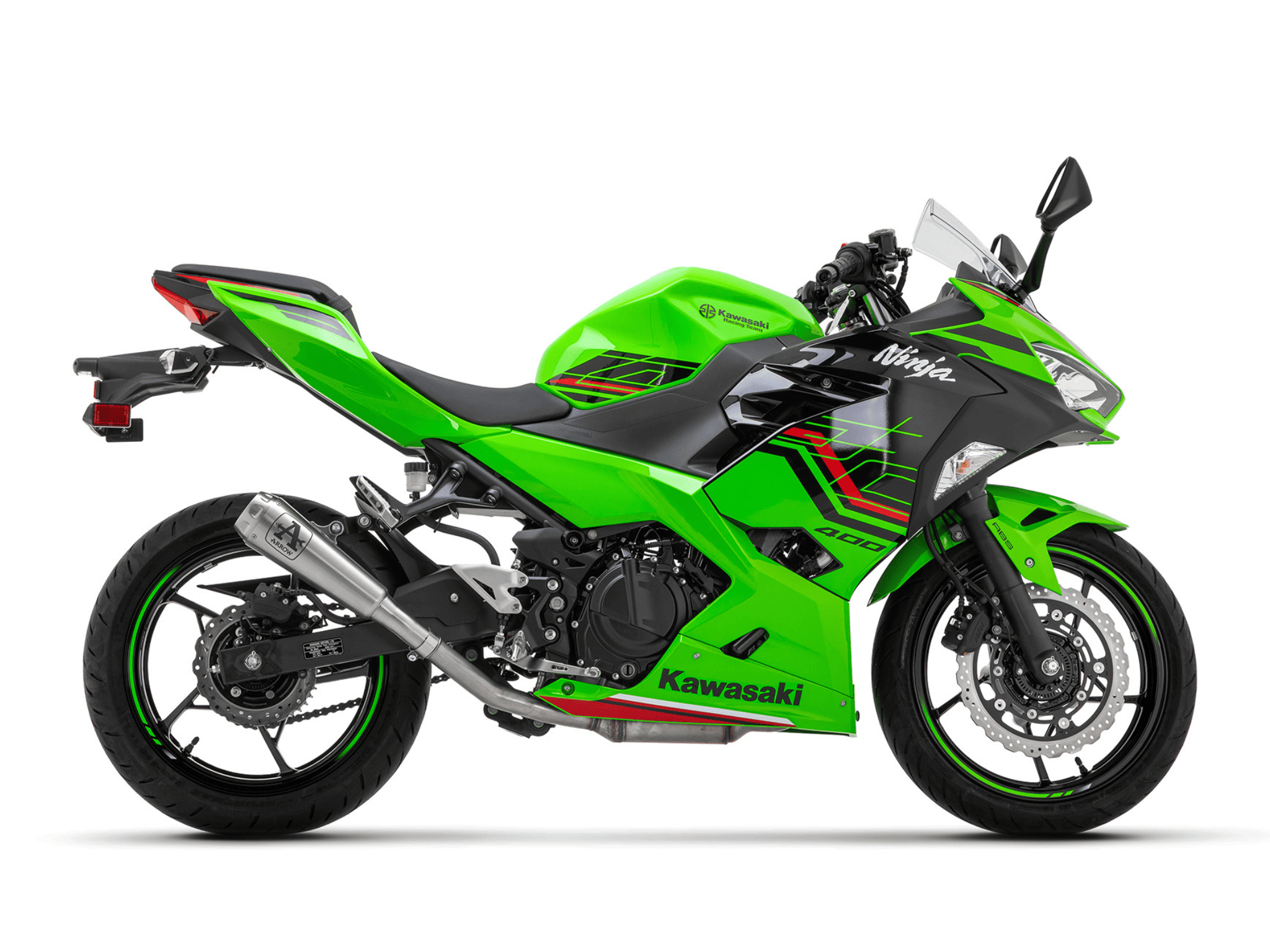 KAWASAKI NINJA 400 ARROW Exhaust Pro-Race Nichrom Silencer 2023 - immagine 2