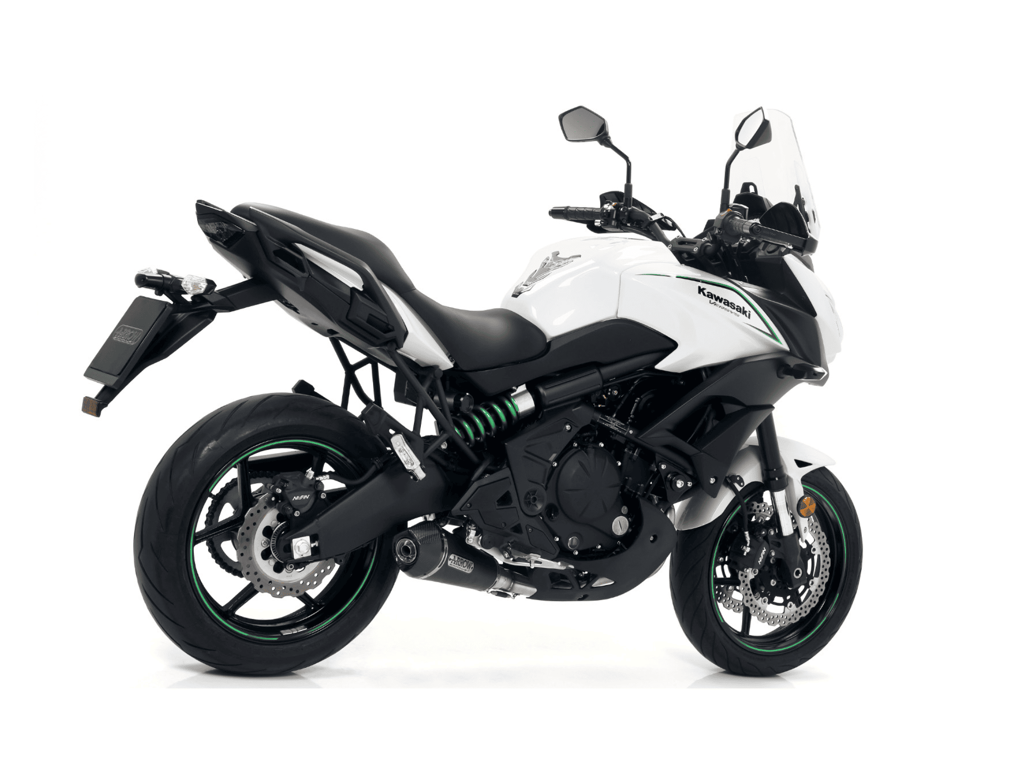 KAWASAKI VERSYS 650 ARROW Exhaust X-Kone "Dark" Silencer 2017-2024 - immagine 3