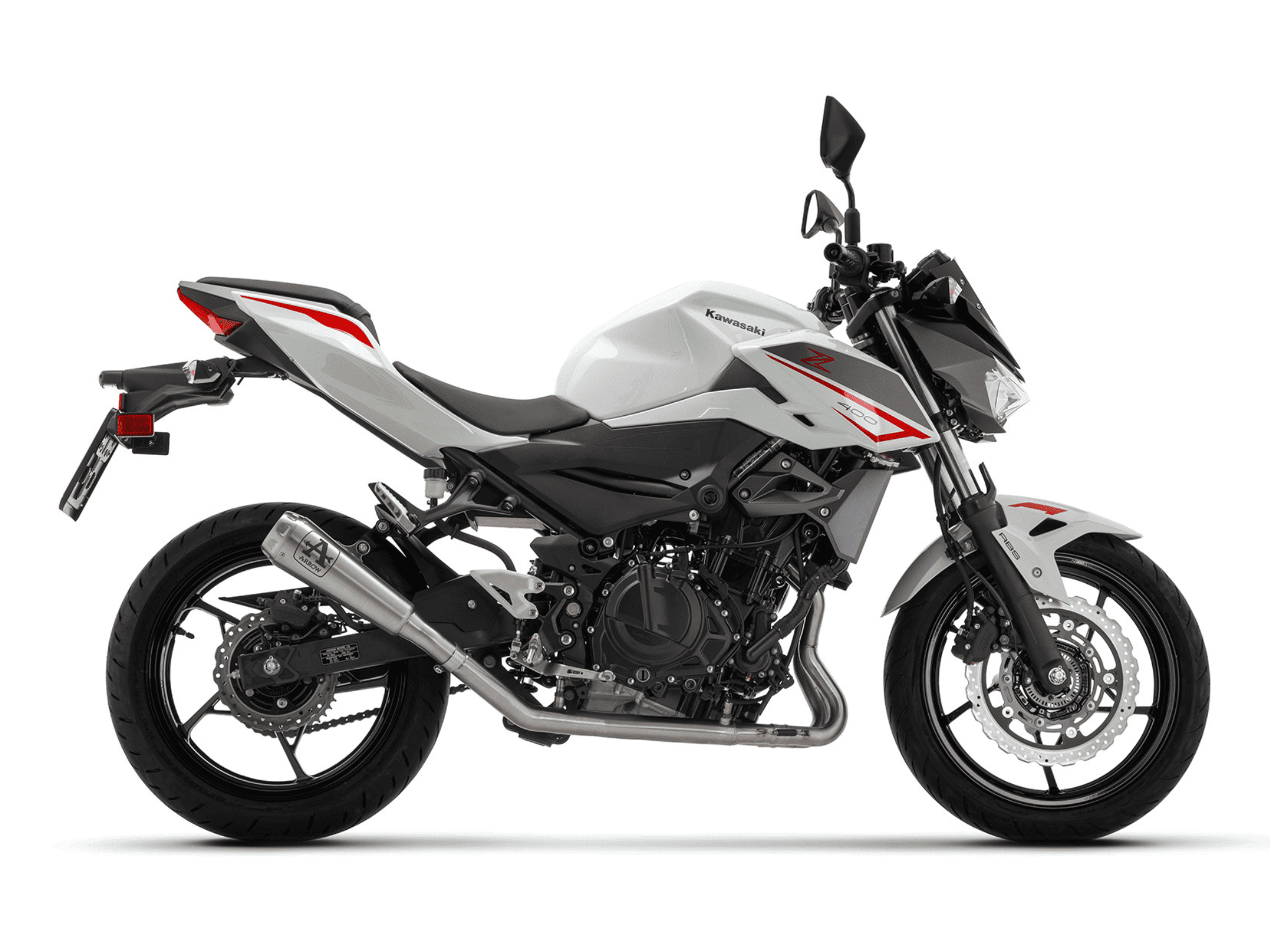 KAWASAKI Z 400 ARROW Exhaust Pro-Race Nichrom Silencer 2023 - Slika 2