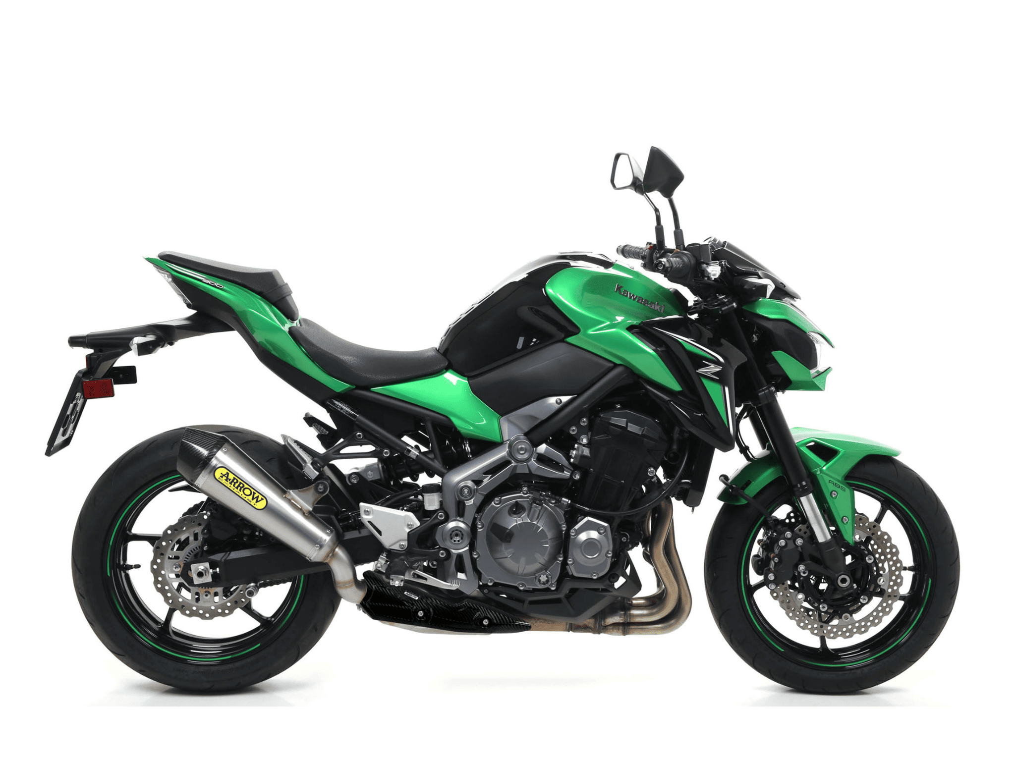 KAWASAKI Z 900 ARROW Exhaust X-Kone "Dark" Silencer 2017-2019 - immagine 2