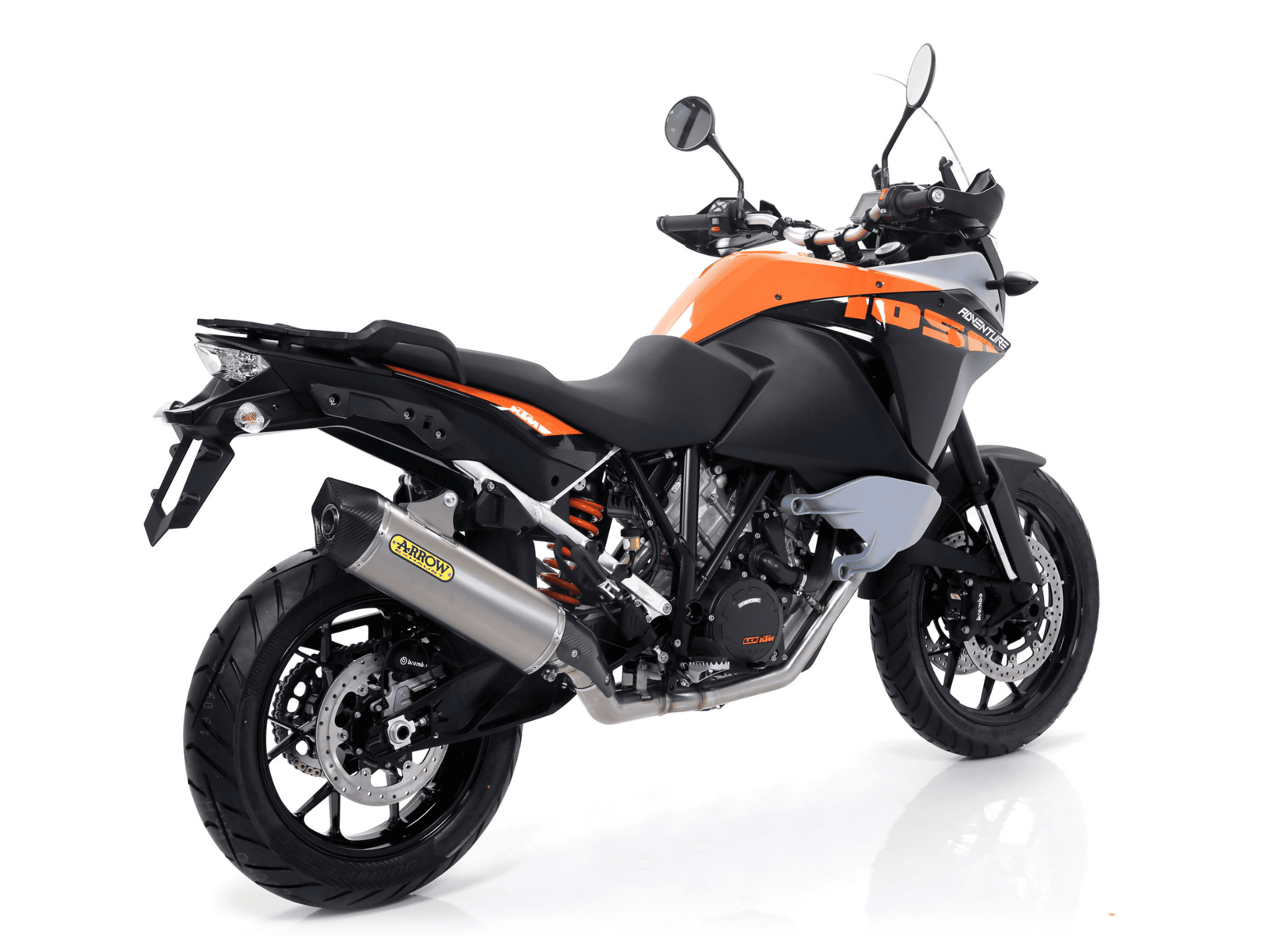 KTM 1050 ADVENTURE ARROW Exhaust Maxi Race-Tech Titanium Silencer 2015-2016 - immagine 3