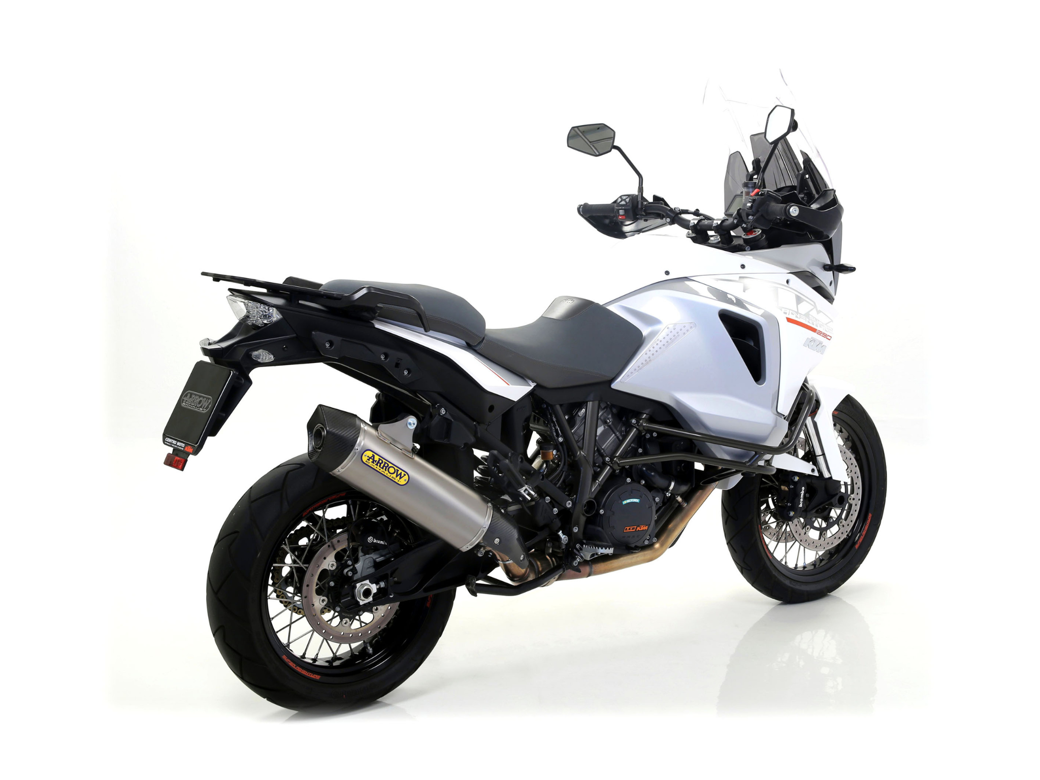 KTM 1290 SUPER ADVENTURE ARROW Exhaust Maxi Race-Tech Titanium Silencer 2015-2016 - Image 3
