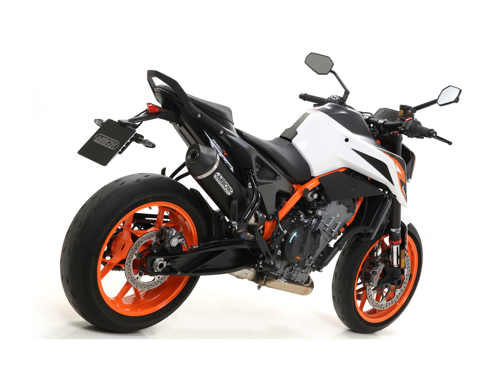 KTM 890 DUKE R ARROW Exhaust Race-Tech Titanium Silencer 2020-2023 - Image 3