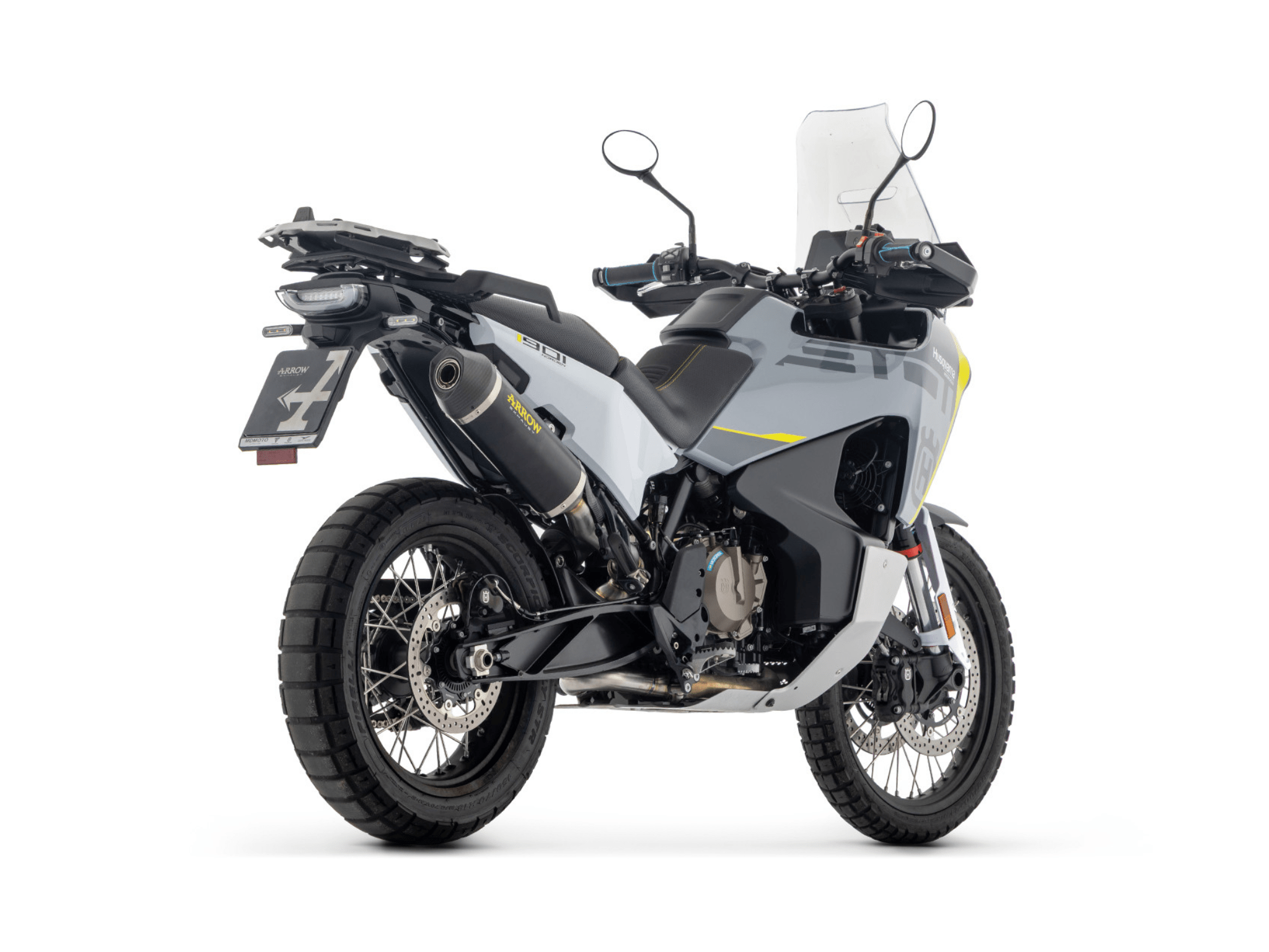 HUSQVARNA NORDEN 901 ARROW Exhaust Race-Tech Aluminium Silencer 2022-2023 - Image 3