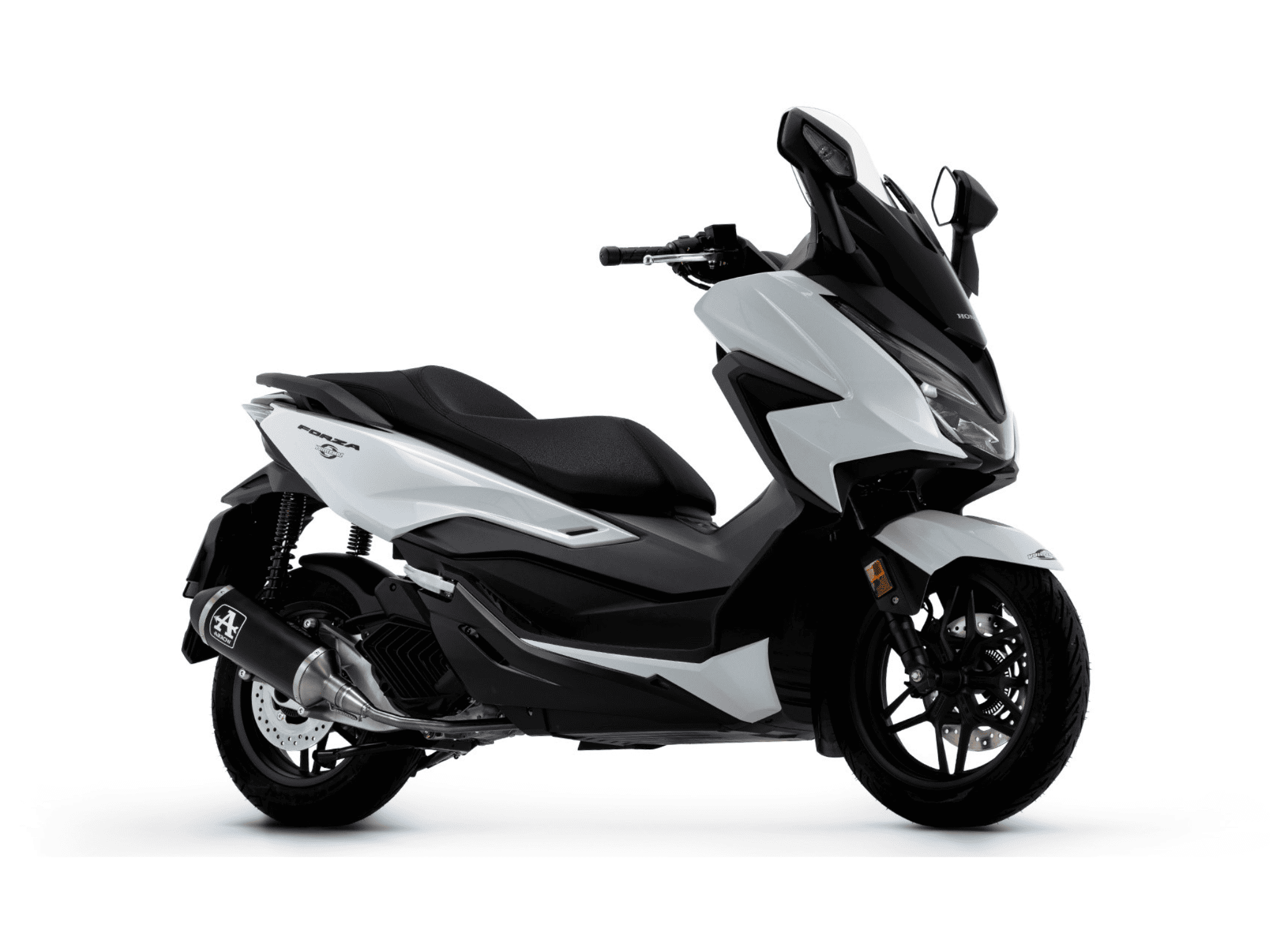 HONDA FORZA 125 ARROW Exhaust Full System Urban Aluminium "Dark" 2021-2024 - Slika 3