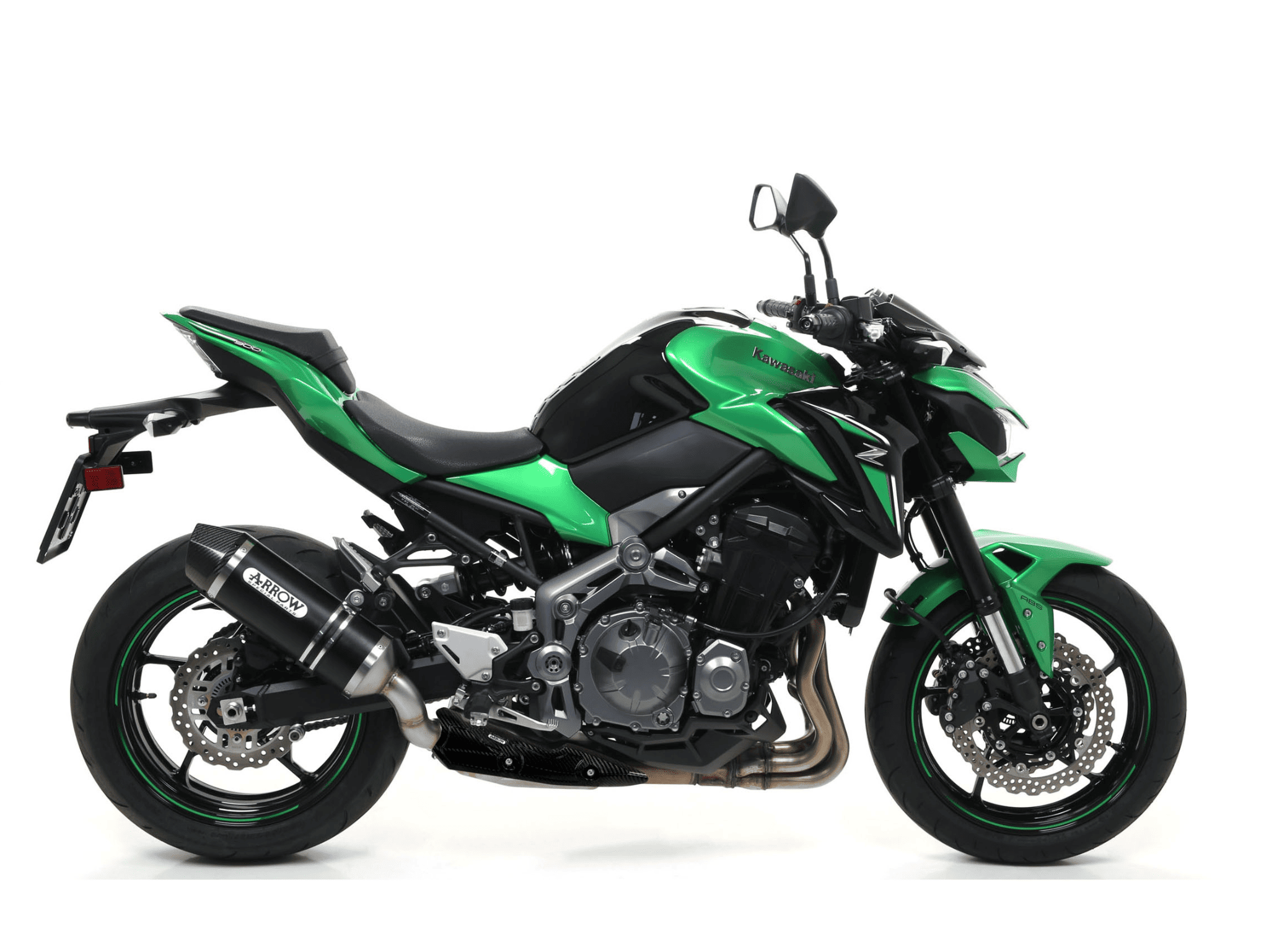 KAWASAKI Z 900 ARROW Exhaust Race-Tech Aluminium "Dark" Silencer 2017-2019 - Image 2