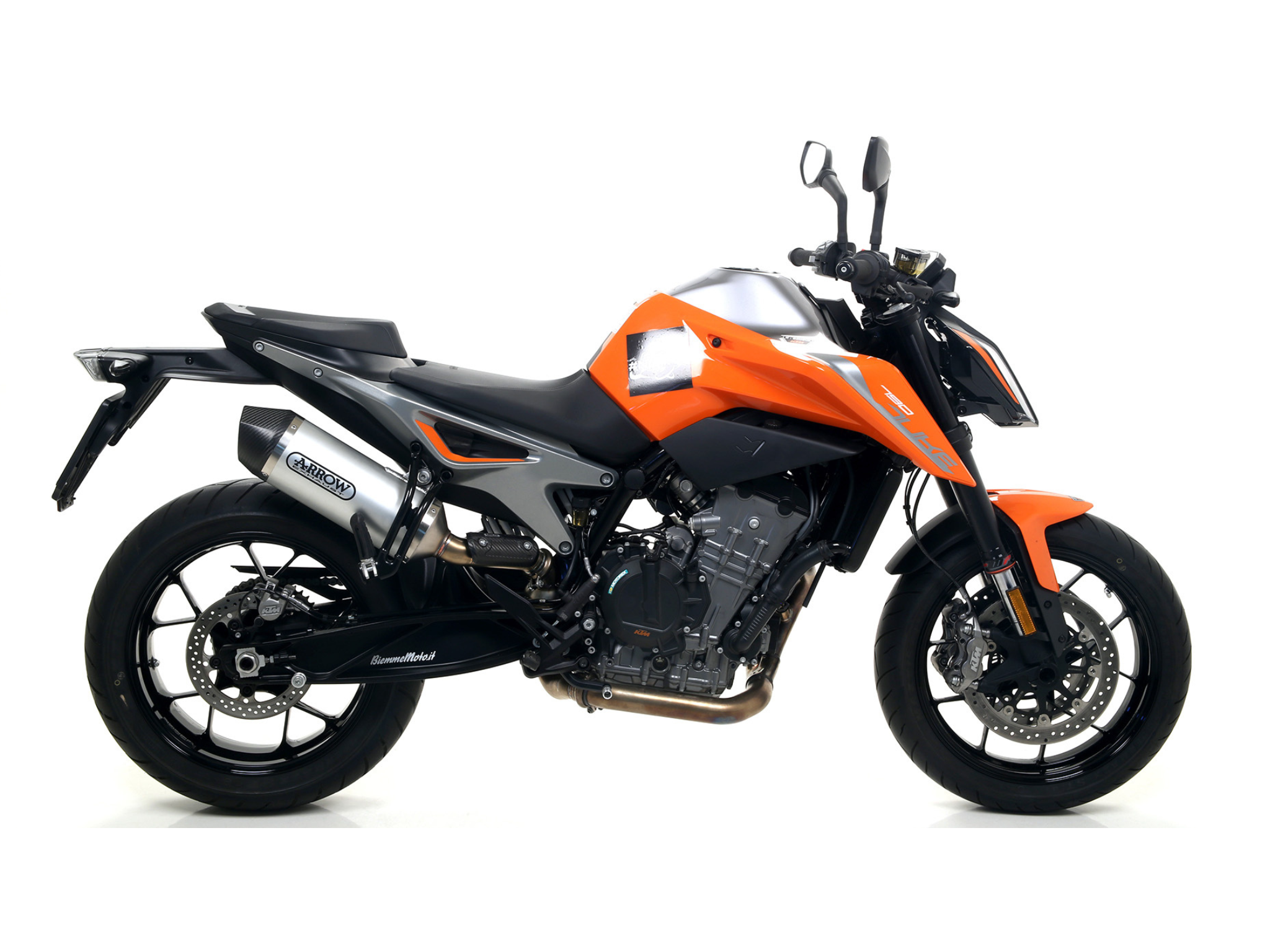 KTM 790 DUKE ARROW Exhaust Race-Tech Titanium Silencer 2018-2020 - Image 2