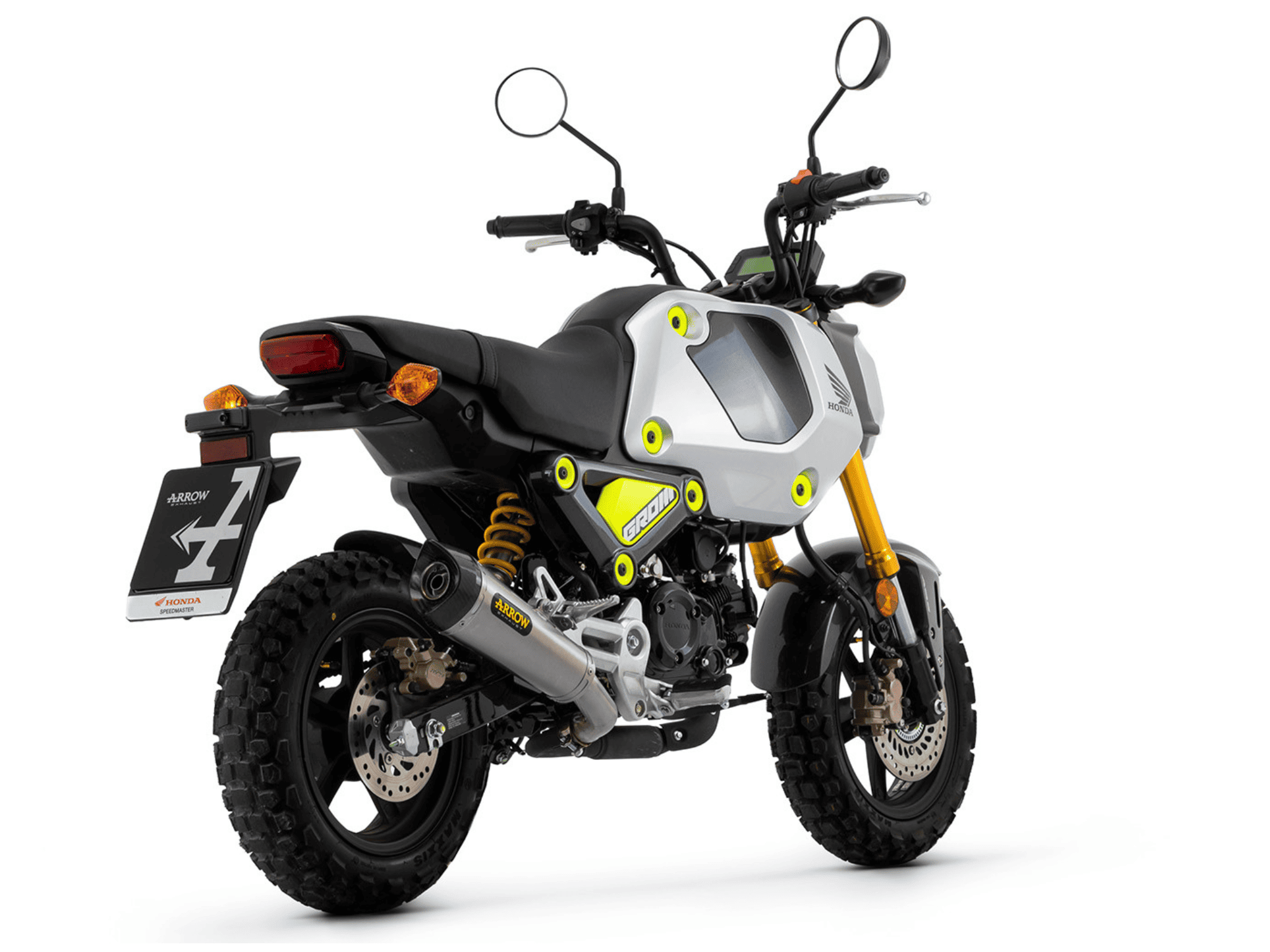 HONDA MSX 125 / GROM ARROW Exhaust X-Kone Silencer 2021-2024 - Slika 3