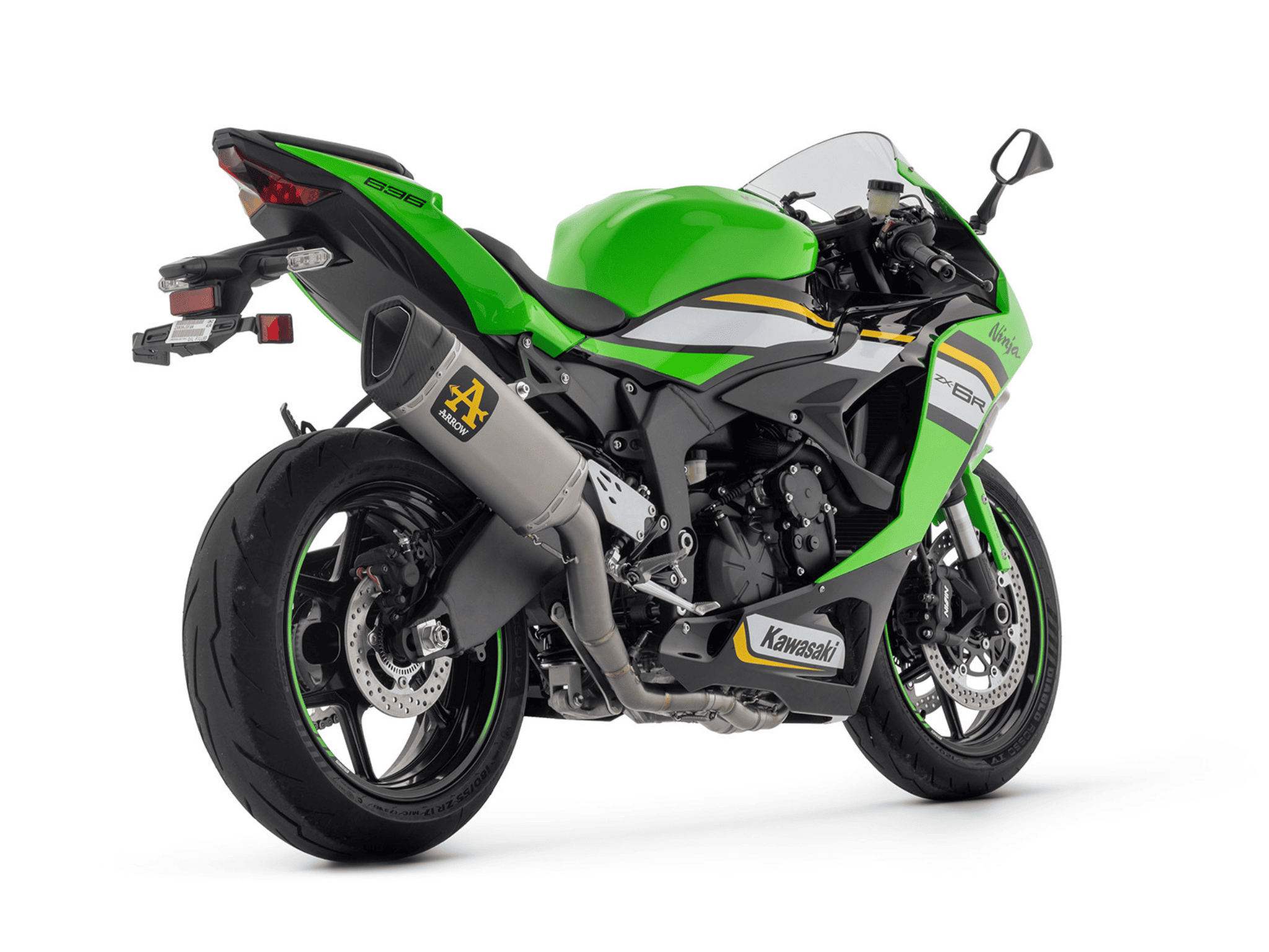 KAWASAKI NINJA ZX-6R ARROW Exhaust COMPETITION Full System 2024-2026 - immagine 3
