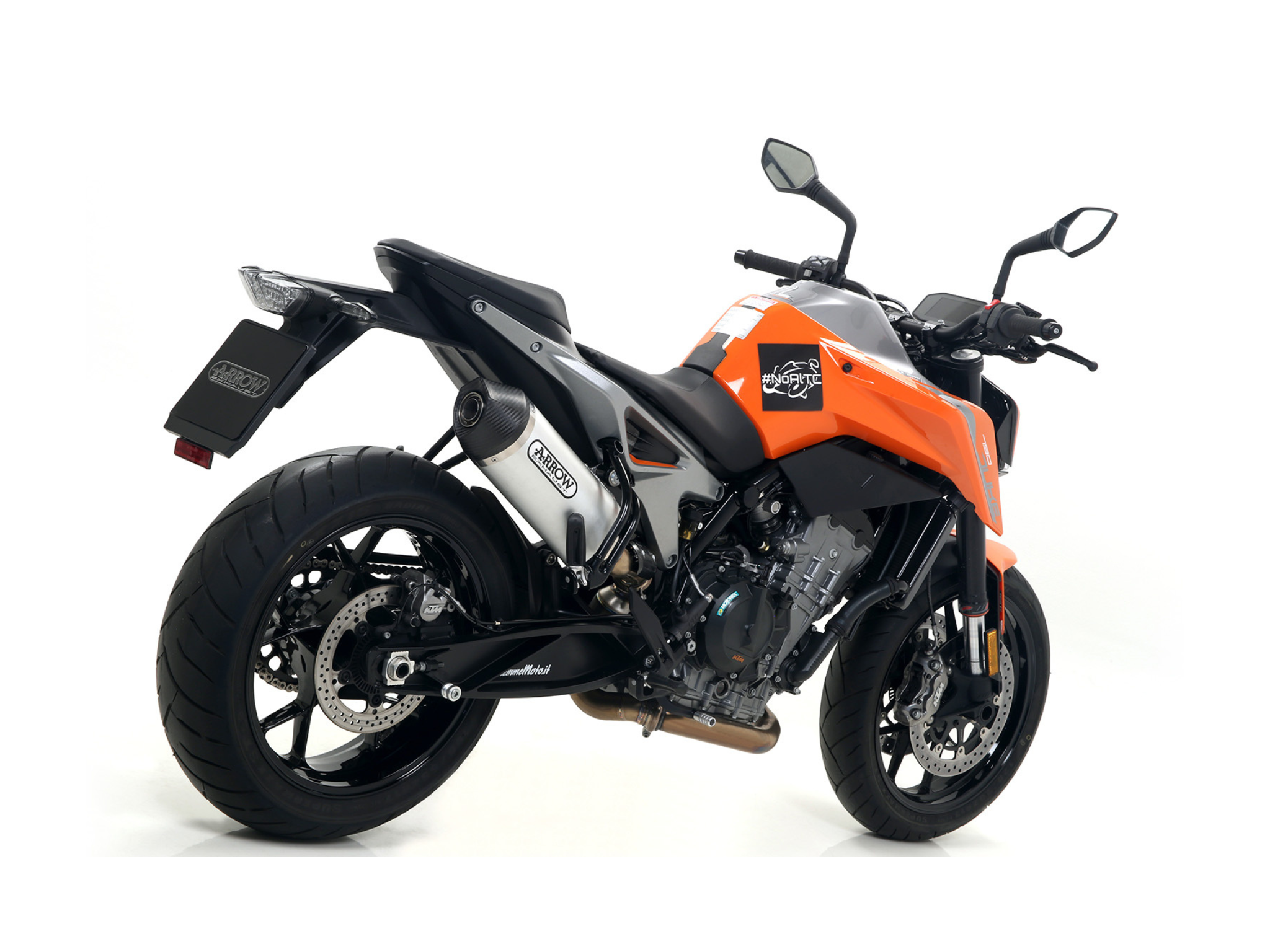 KTM 790 DUKE ARROW Exhaust Race-Tech Titanium Silencer 2018-2020 - Image 3