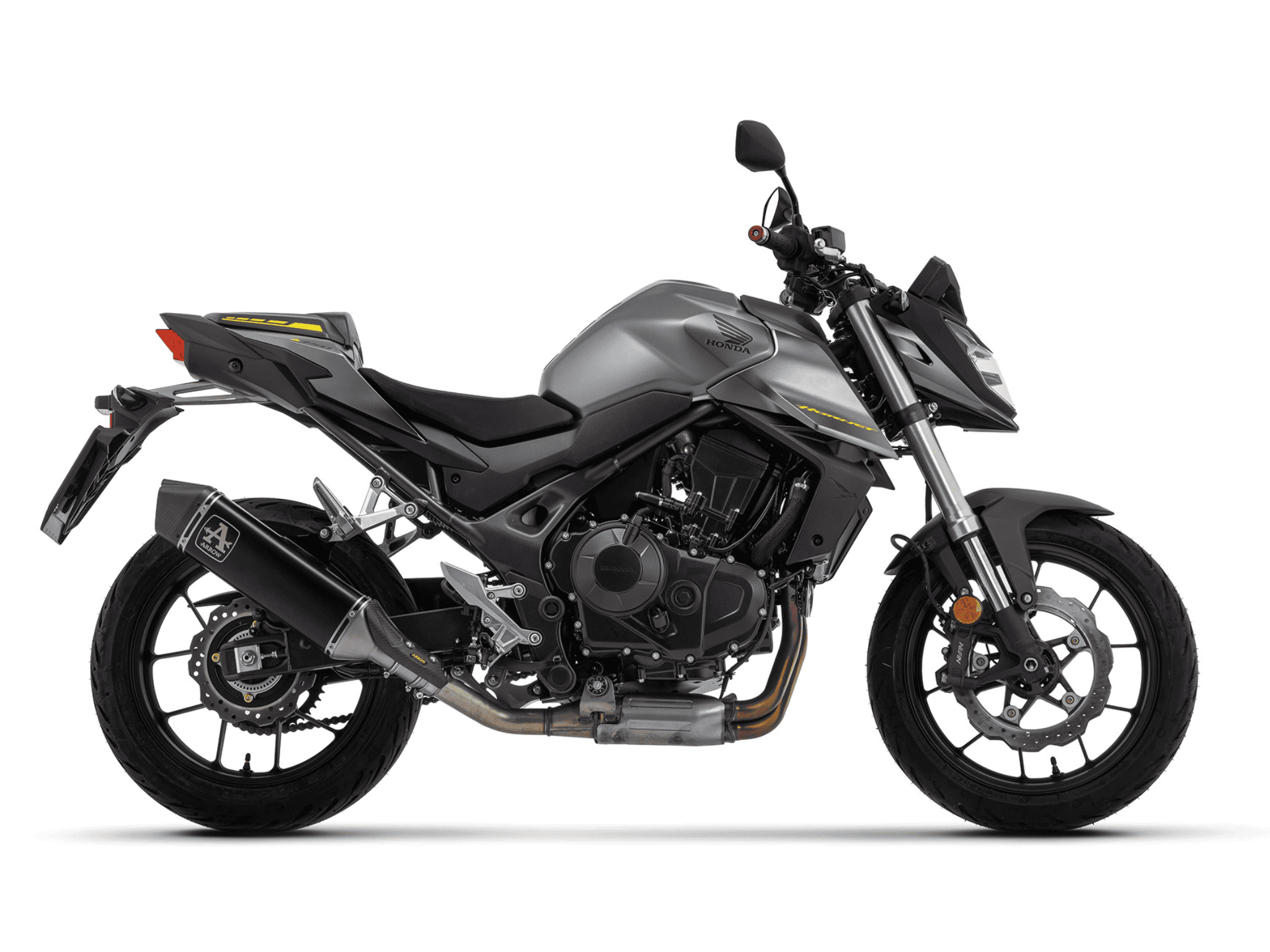 HONDA CB 750 HORNET ARROW Exhaust Veloce Aluminium "Dark" Silencer 2023-2024 - Slika 2
