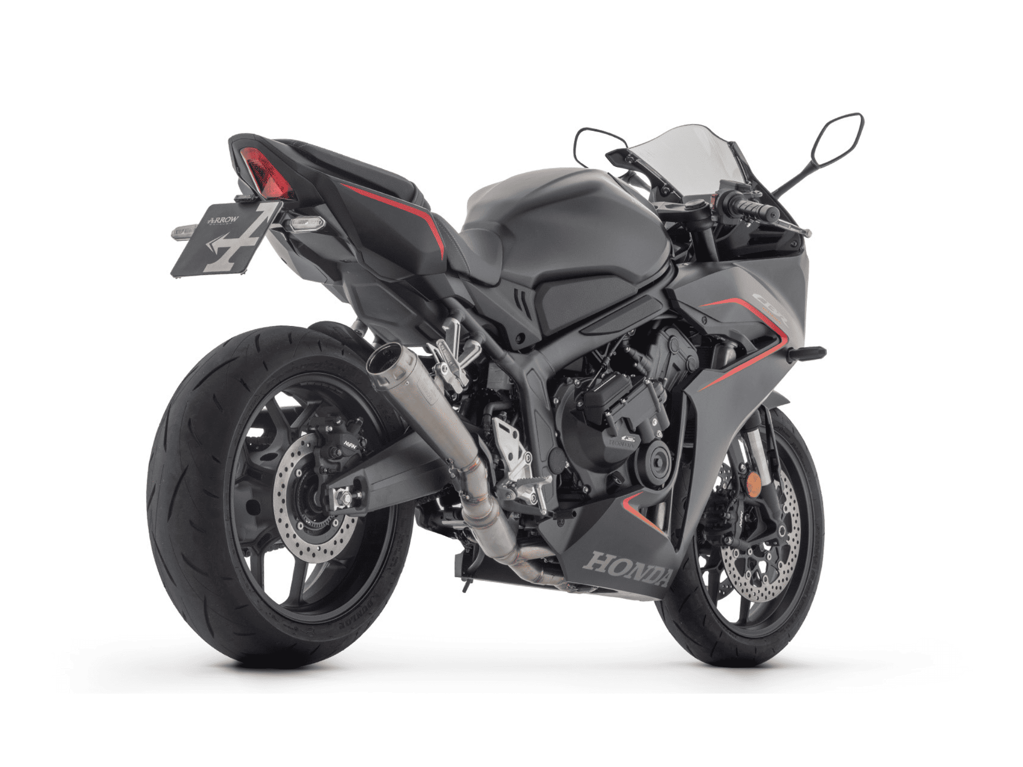 HONDA CBR 650 R ARROW Exhaust Full System Racing with Pro-Race "Dark" Silencer 2024-2026 - Slika 3