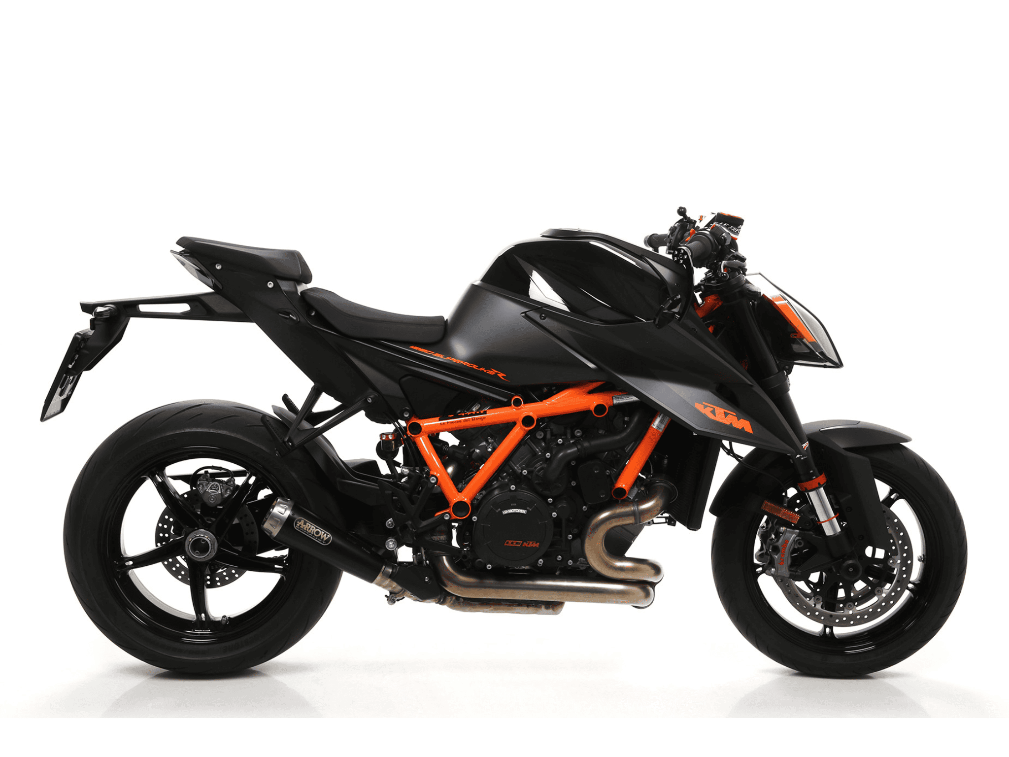 KTM 1290 SUPERDUKE R ARROW Exhaust Pro-Race Nichrom "Dark" Silencer 2020-2023 - Image 2